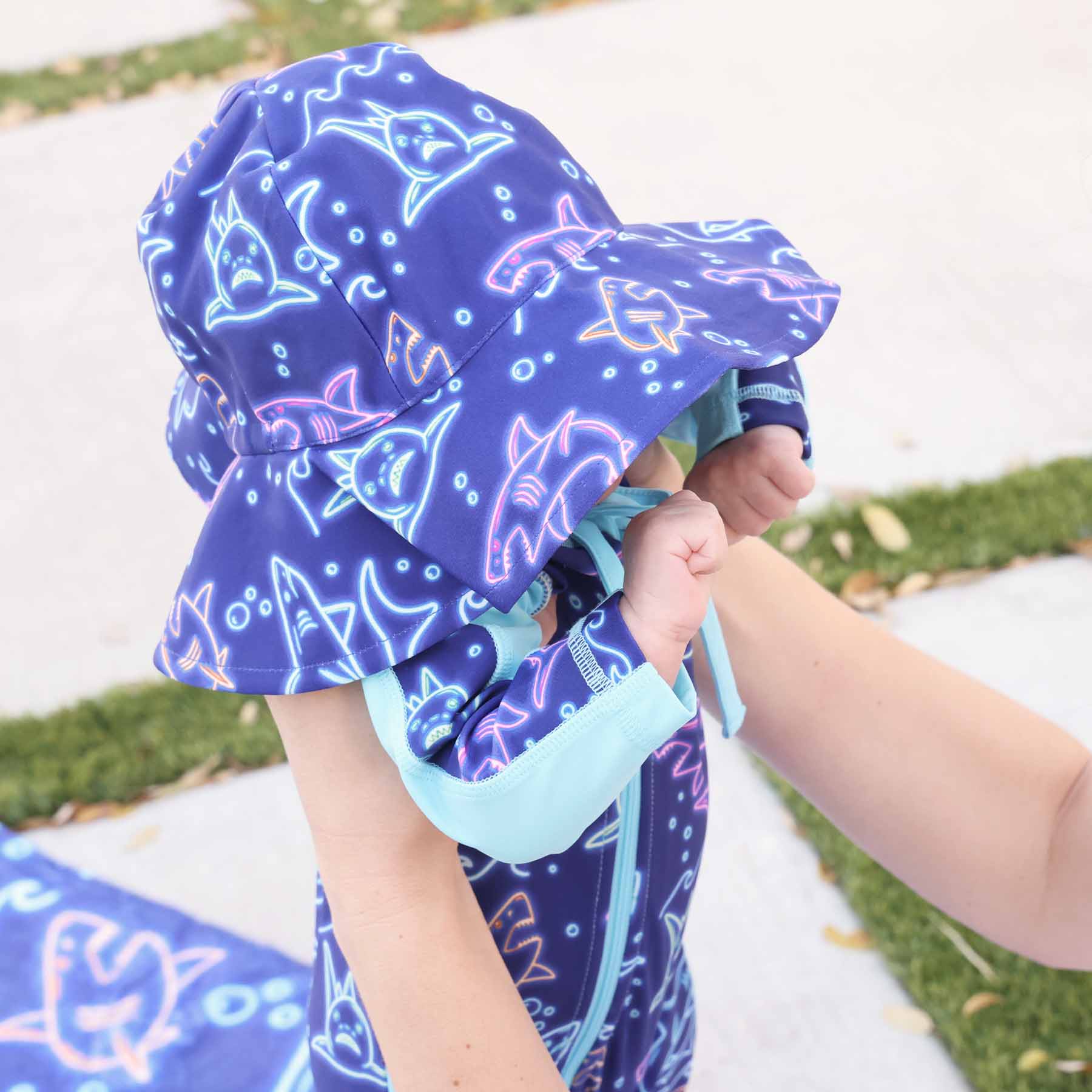  Printed Sun Hat | Glow Fins、mySite、layawaytickets