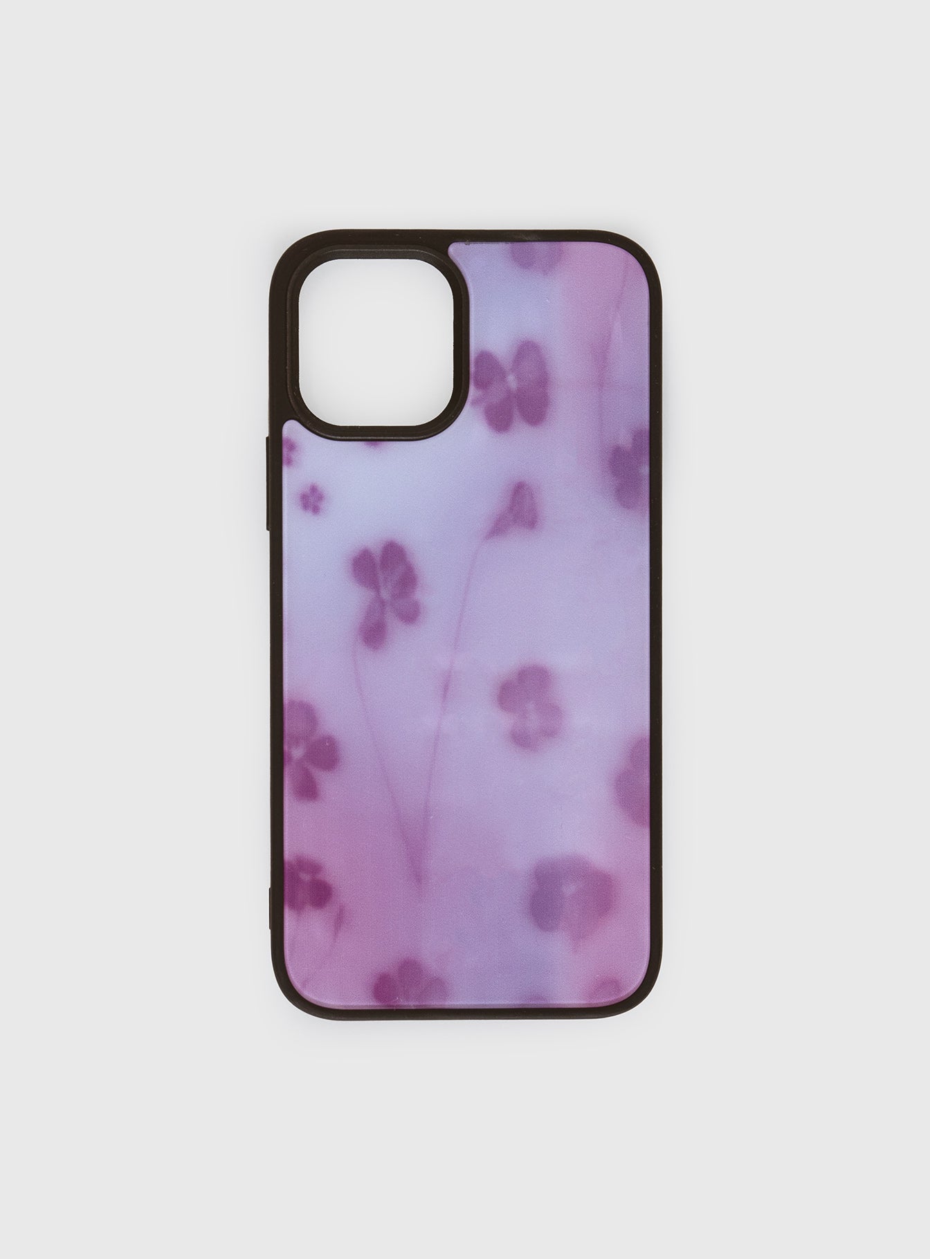 Taila Iphone Case Blurred Floral、mySite、solidvoid
