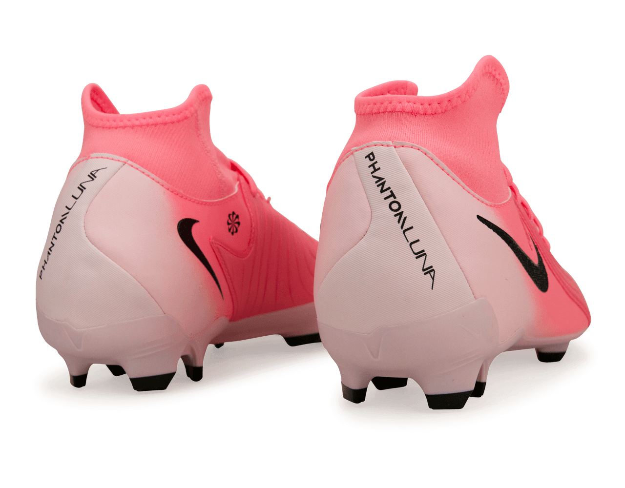 Nike Men's Phantom Luna II Academy FG/MG Sunset Pulse/Black、mySite、noshort