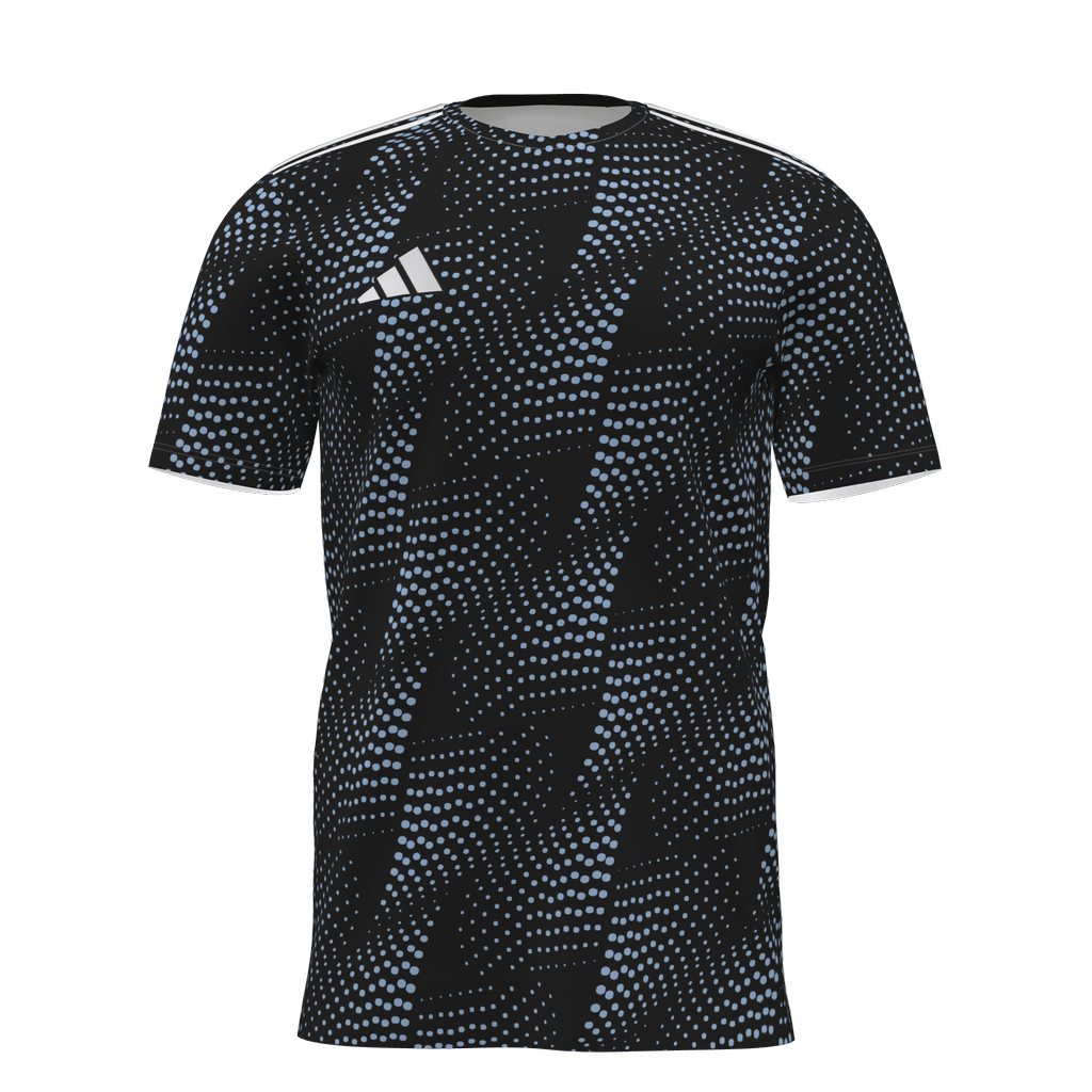 adidas AFC ADULT Custom Graphic 25 Jersey - Black、mySite、noshort