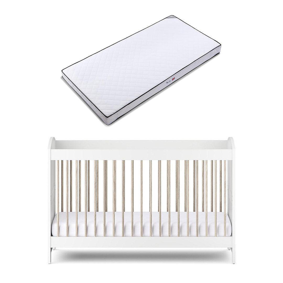  Silver Cross Valencia Cot Bed - Ash White、mySite、merchandisen
