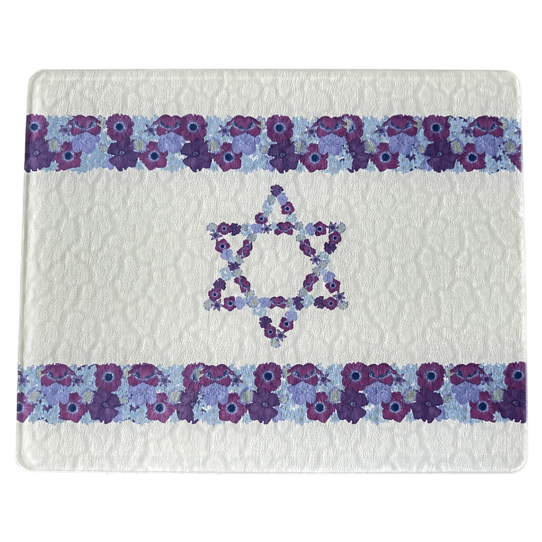 Israel Floral Flag Challah Board、mySite、topwebapps