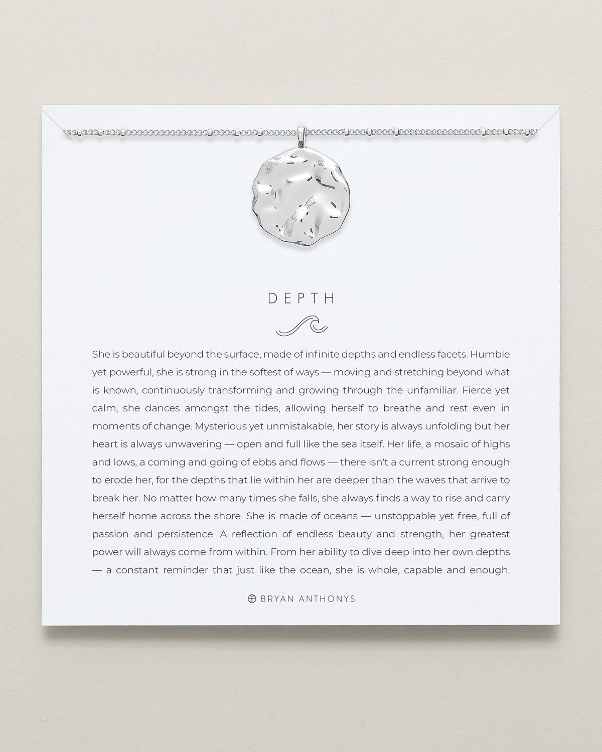 Depth Pendant Necklace、mySite、hinf8tx79