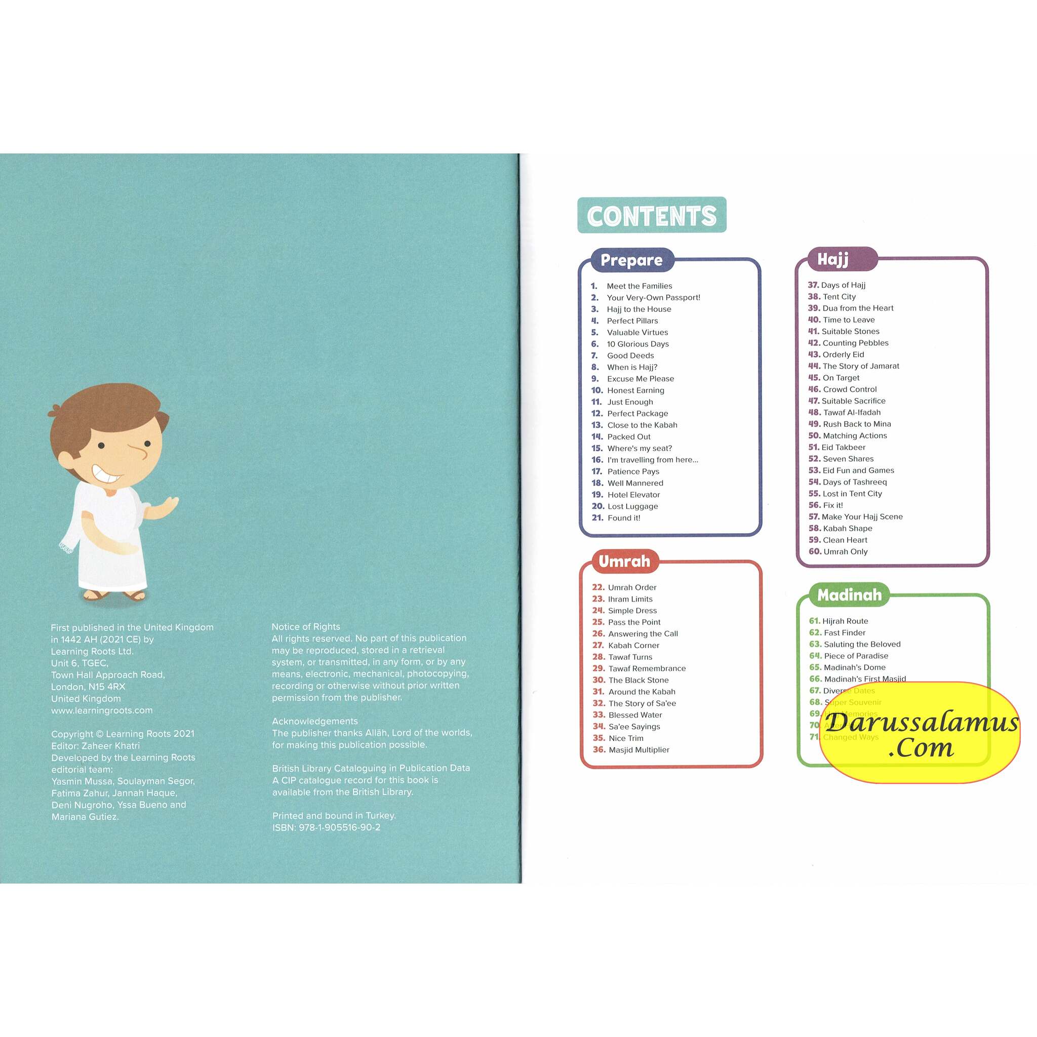 Hajj & Umrah Activity Book (Big Kids) Age 8 +、mySite、topwebapps