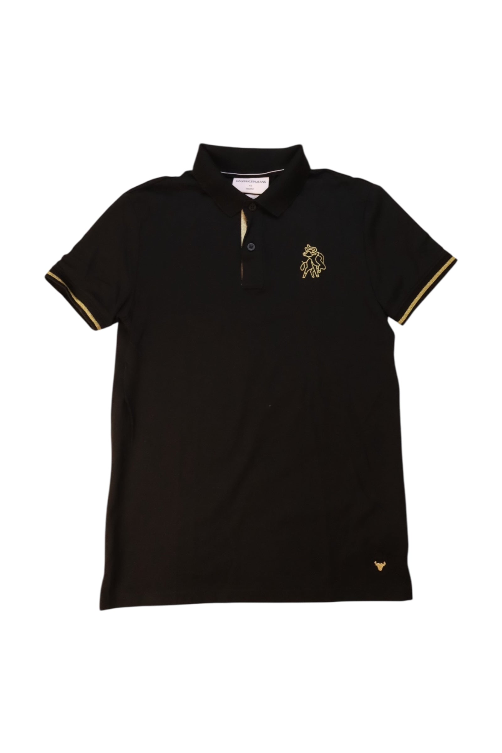 Calvin Klein Short Sleeve Polo Shirt 14Y、mySite、g9winljtr