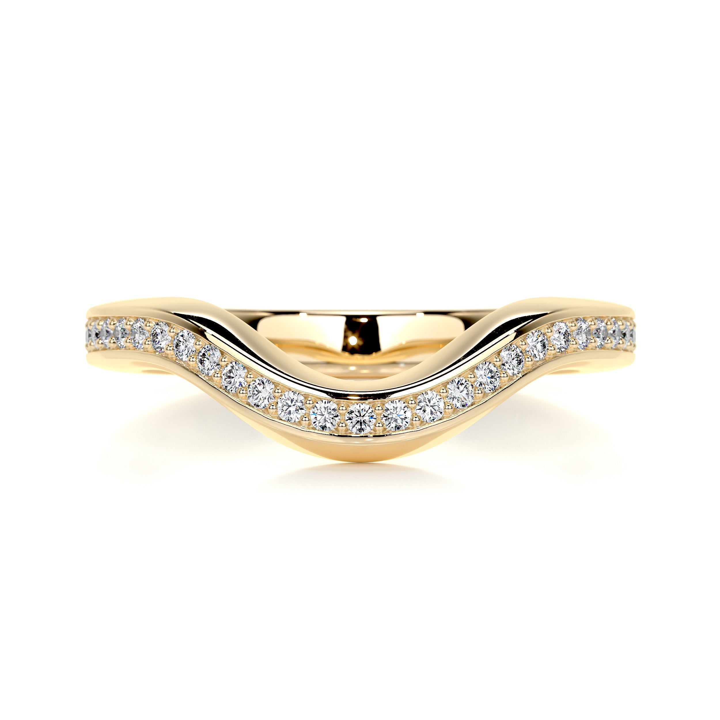 Lucy Diamond Wedding Ring (0.30 Carat) -18K Yellow Gold (RTS)、mySite、hinf8tx79