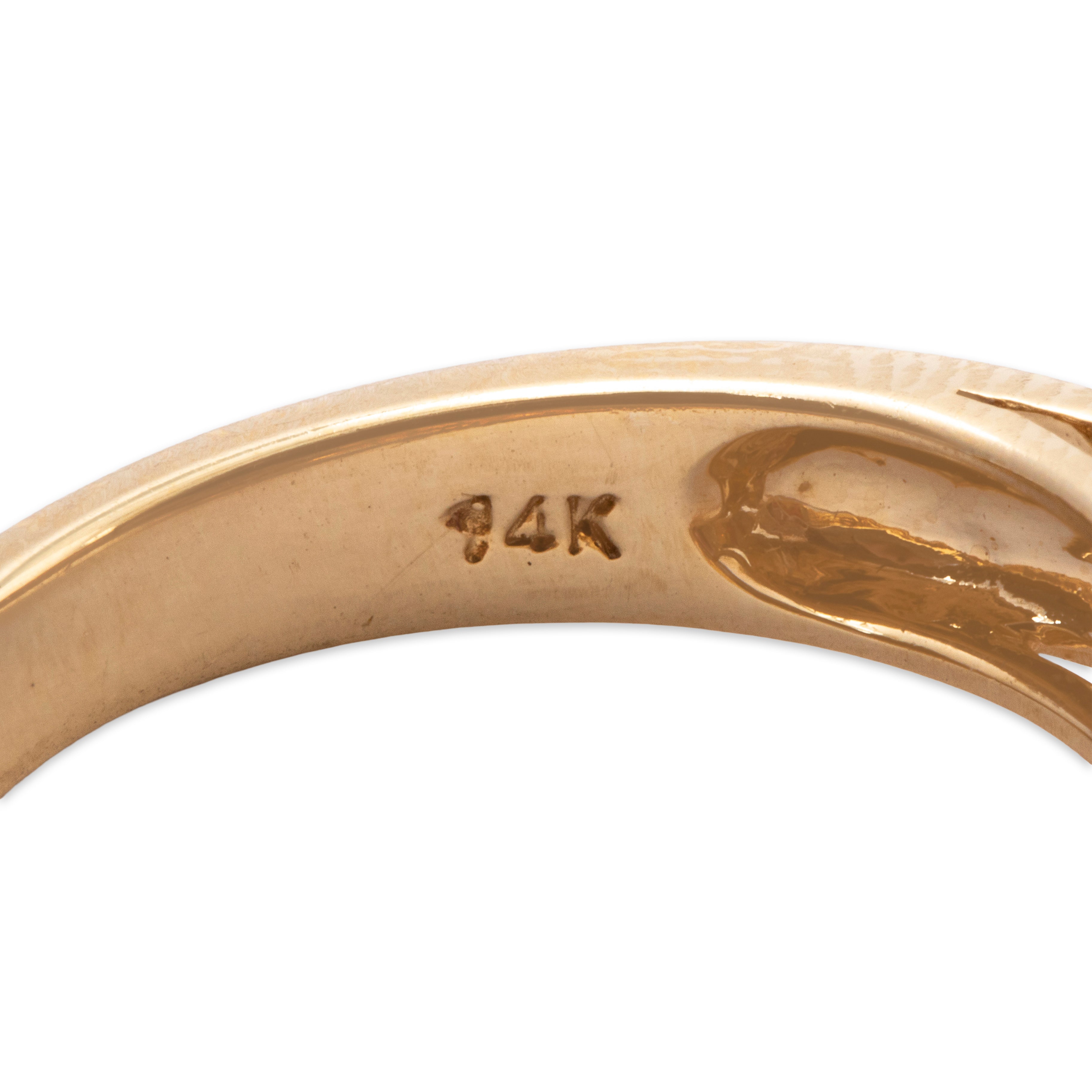 Vintage Heavy 14k Yellow Gold 2ct Garnet Diamond Sleek Elegance Ring 8.00、mySite、hinf8tx79