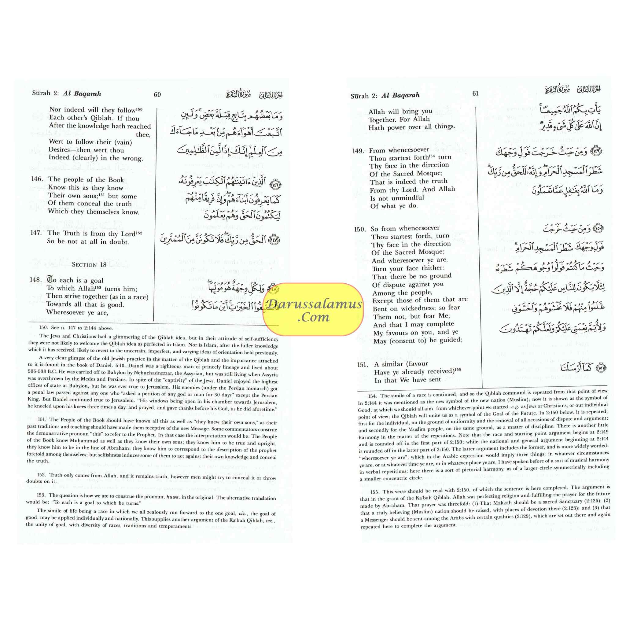 The Meaning of THE HOLY QUR'AN (New Edition with Revised Translation and Commentary) By Abdullah Yusuf Ali、mySite、topwebapps