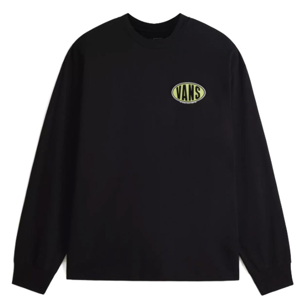  Vans Spray On Long Sleeve T-shirt - Black、mySite、merchandisen