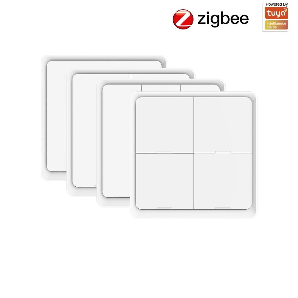 ZigBee Light Switch, Battery Powered Light Switch, Multi-Control Wireless Push Button Scene Switches、mySite、fannypackpong