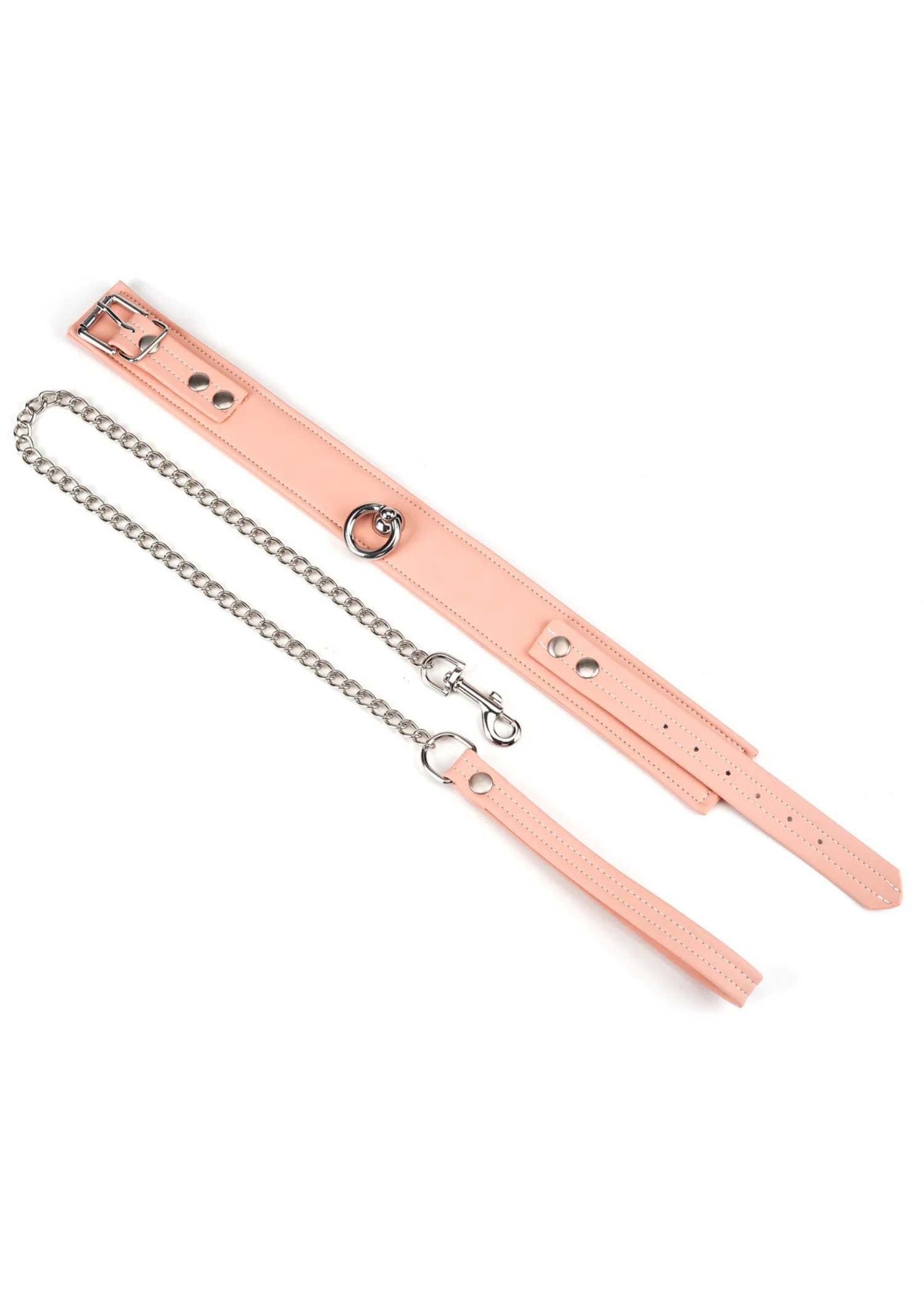  Pink Organosilicon Collar With Leash (Pink)、mySite、justintrudeaud