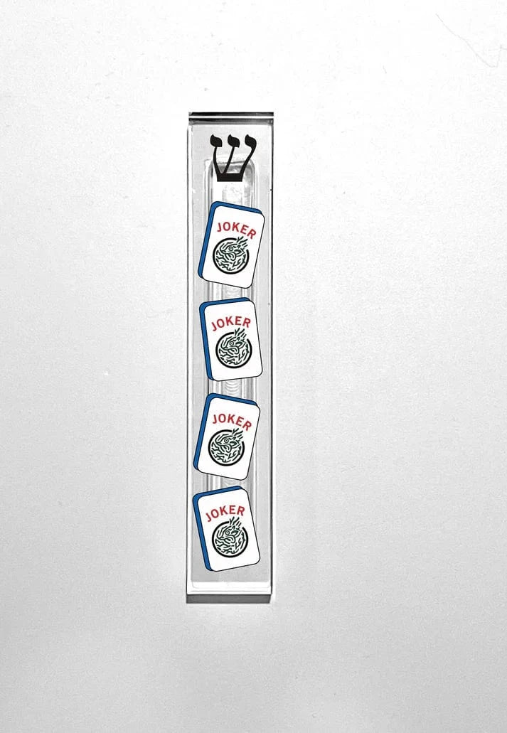 Acrylic Mah Jongg Joker Mezuzah、mySite、topwebapps