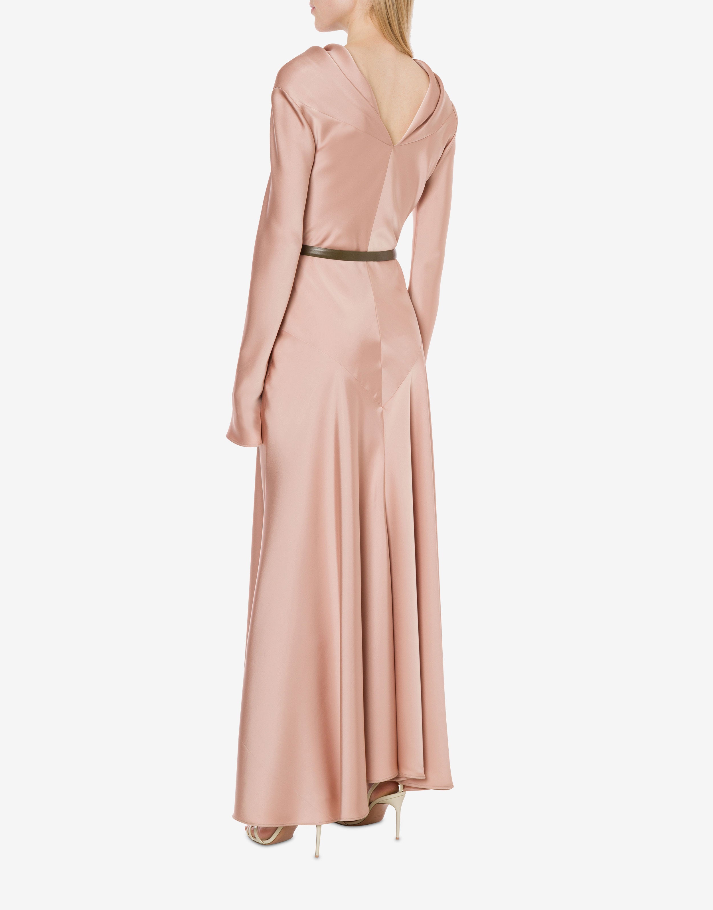 Abito lungo in raso、mySite、aoinhome