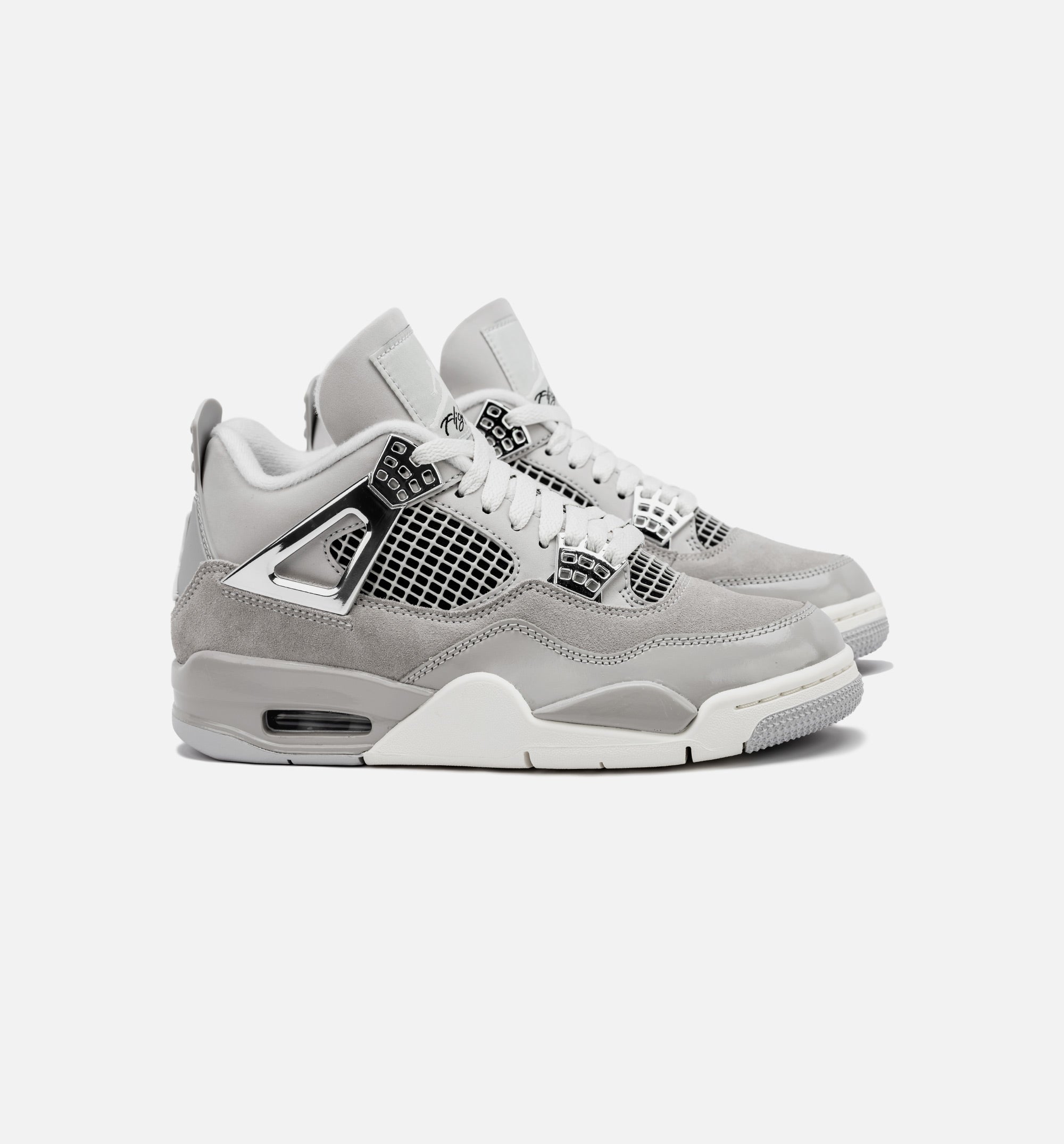 Air Jordan 4 Retro Frozen Moments Womens Lifestyle Shoe - Grey/White Limit One Per Customer、mySite、dreamappss