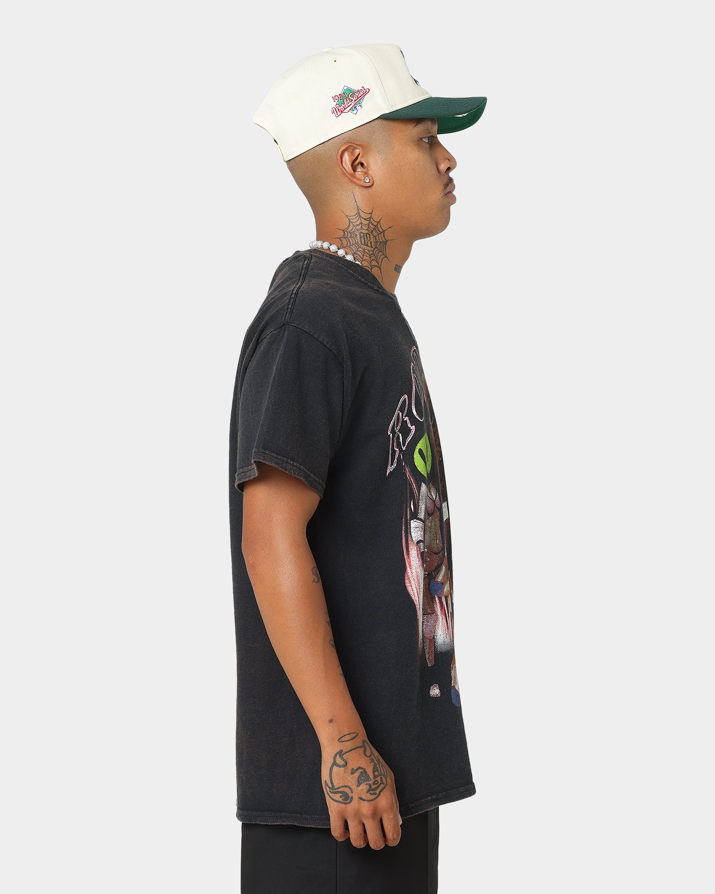 Rodman Brand Partyboy Vintage T-Shirt Black Wash、mySite、zt4zffjzw