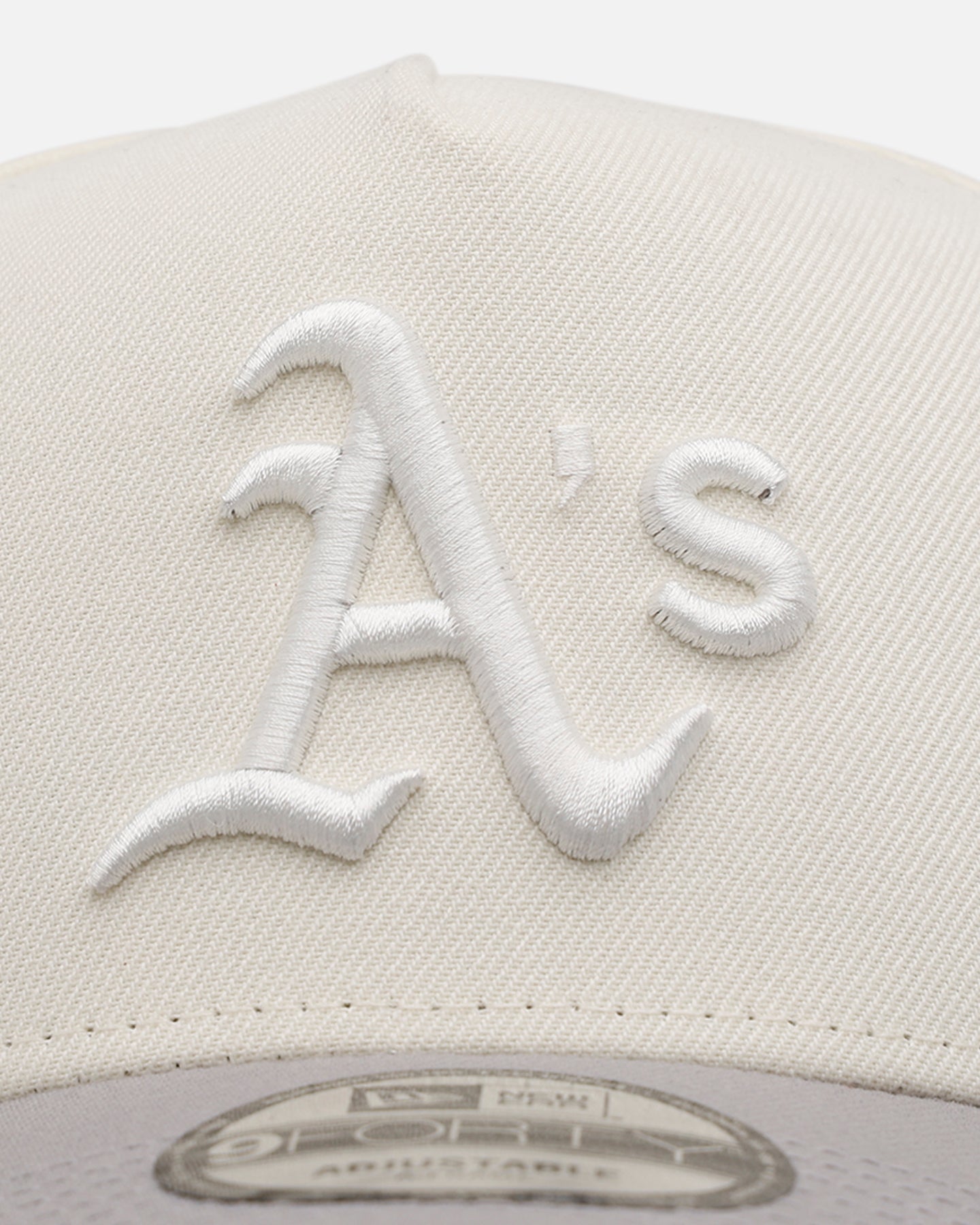 New Era Oakland Athletics 'Too Clean' 9FORTY A-Frame Snapback Chrome、mySite、zt4zffjzw