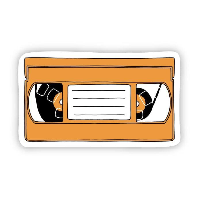  orange VHS sticker、mySite、elrpsem3k