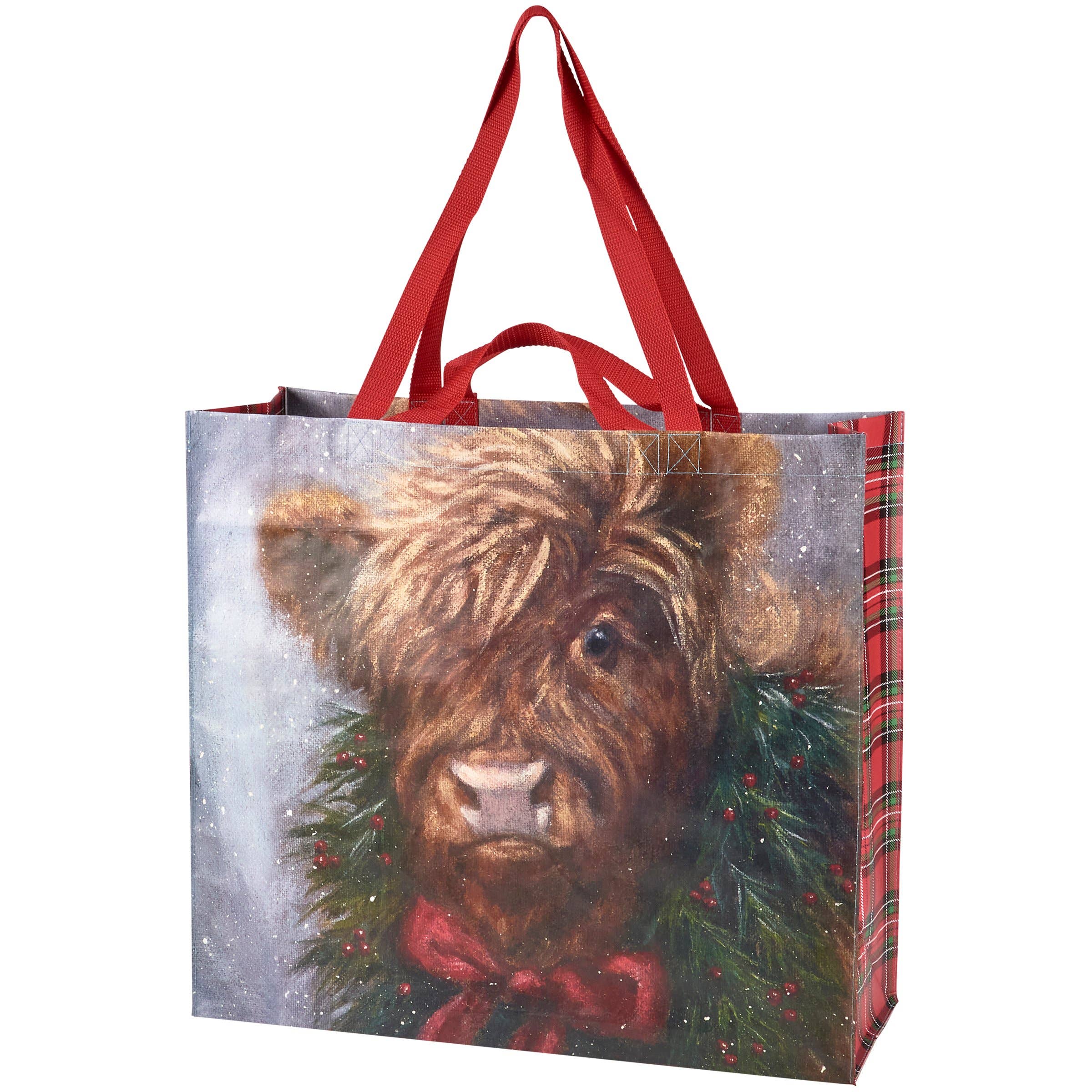 Christmas Highland Shopping Tote-Primitives by Kathy、mySite、g9winljtr