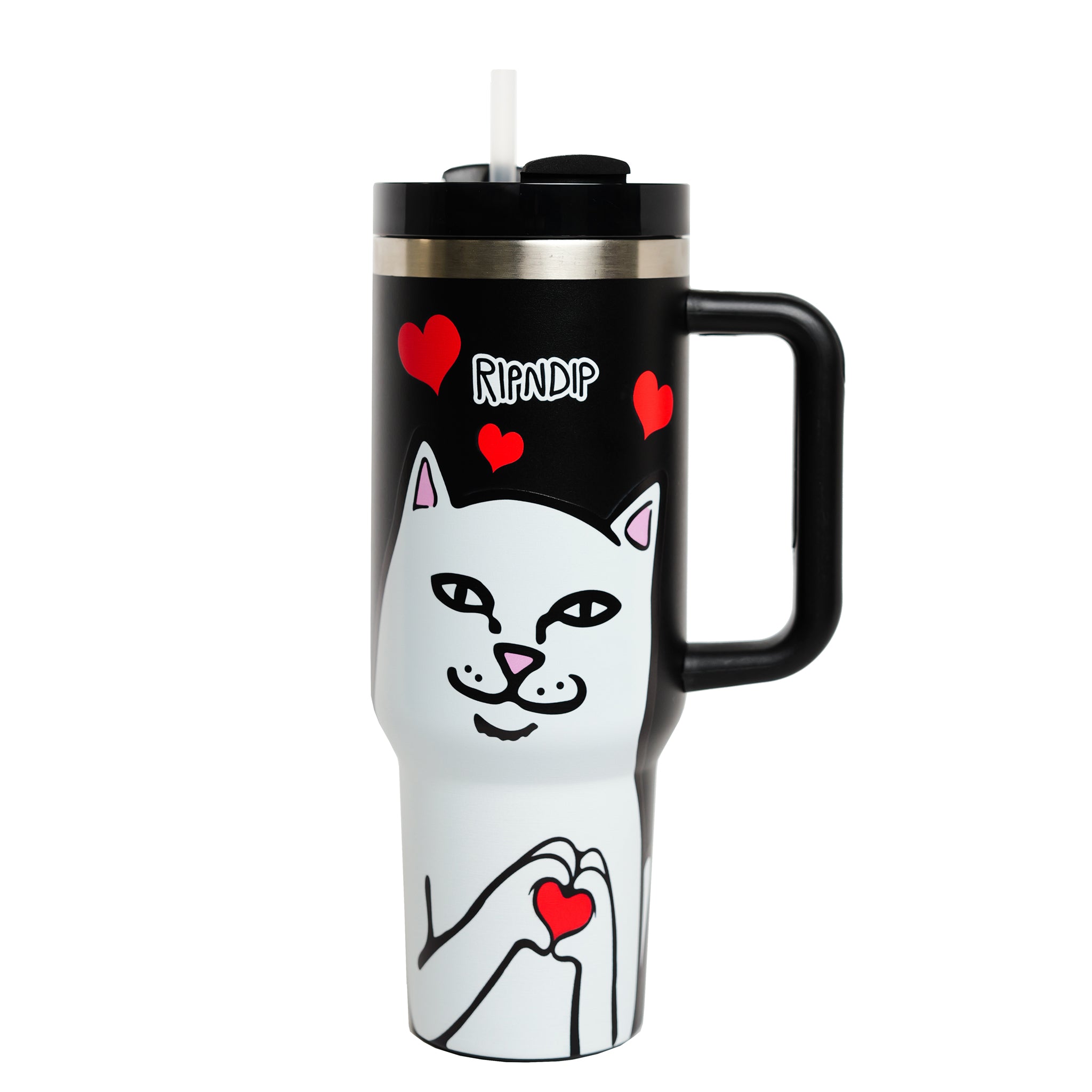  Nermal Loves Tumbler (Black)、mySite、merchandisen