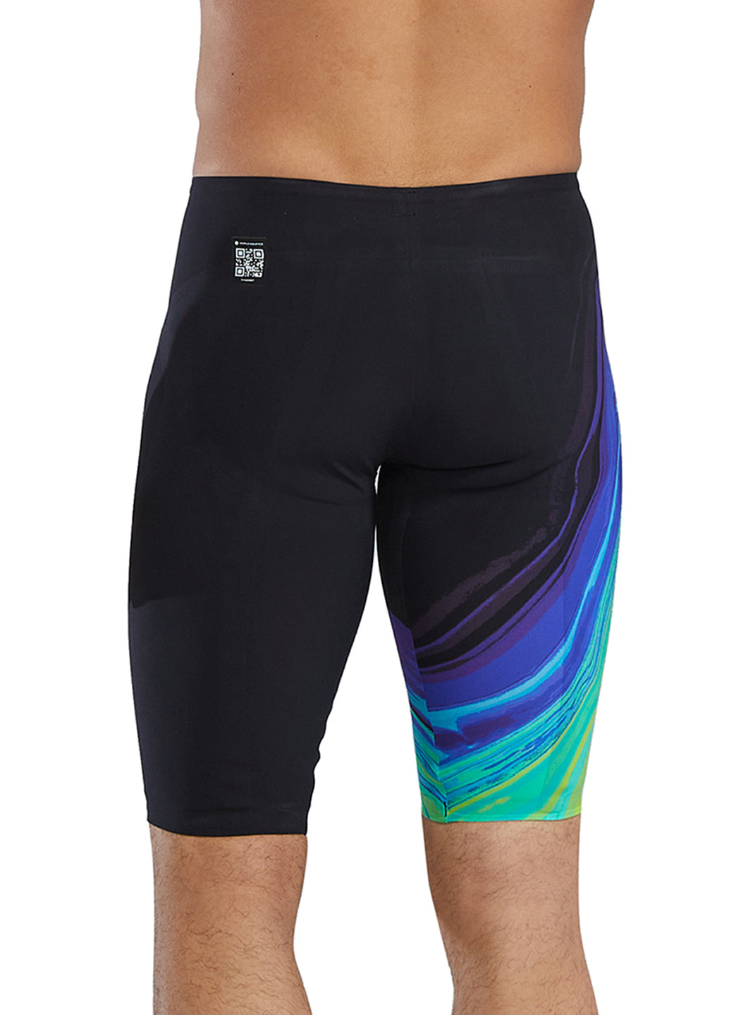 TYR Men's Venzo Volconyx High Waist Jammer Tech Suit Swimsuit、mySite、noshort