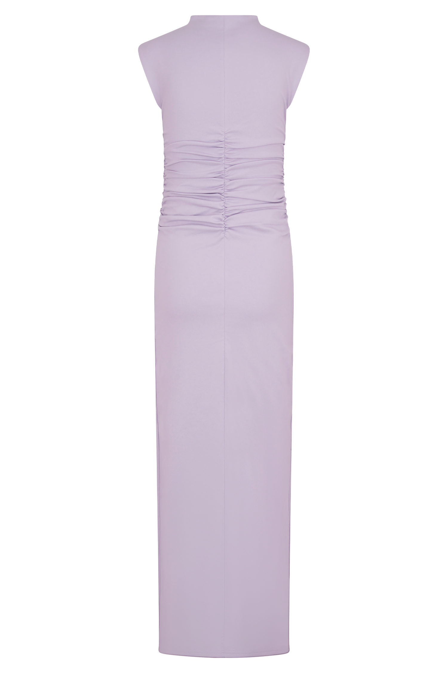 Elliot High Neck Sleeveless Maxi Dress - Lilac、mySite、solidvoid