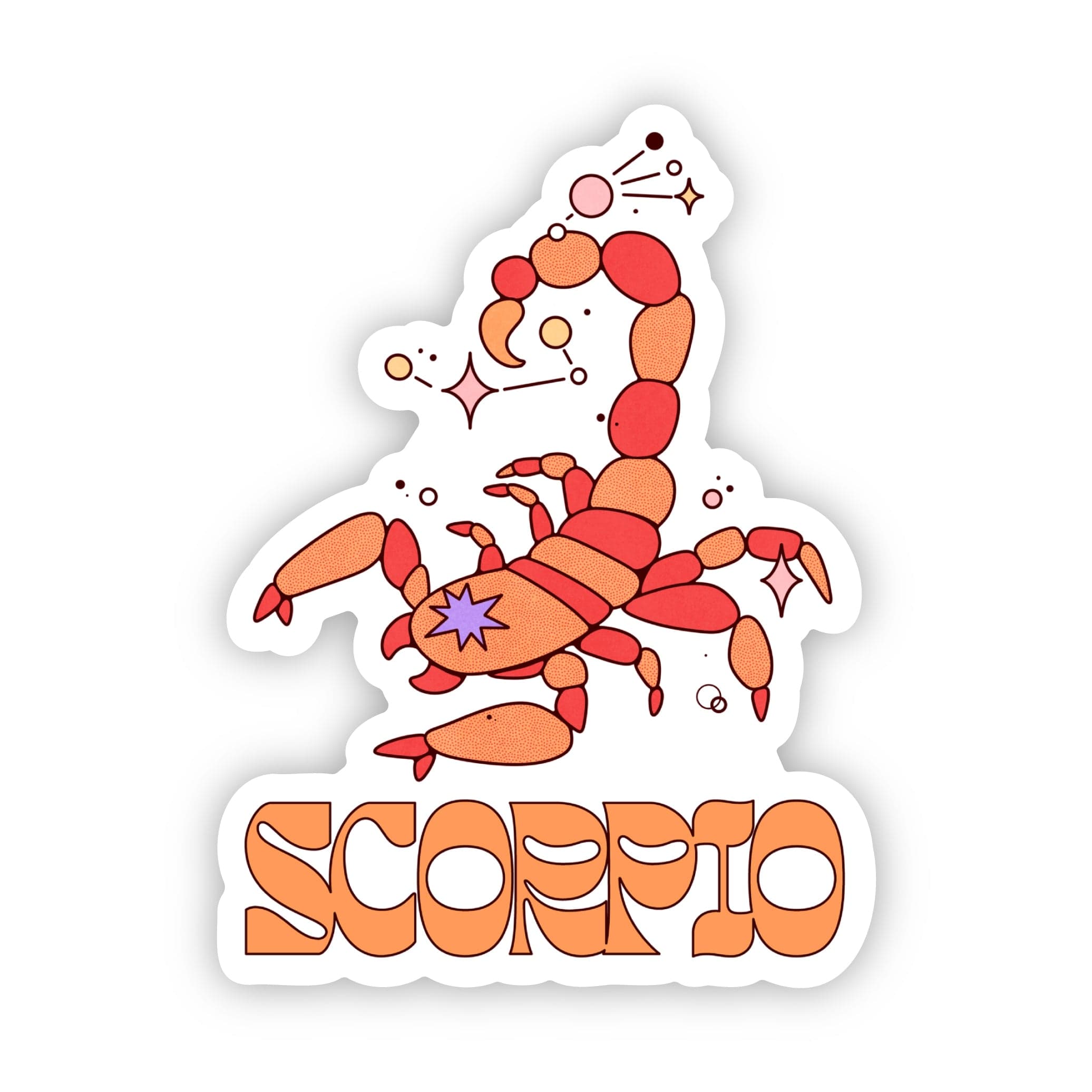  Scorpio Zodiac Sign Sticker、mySite、elrpsem3k