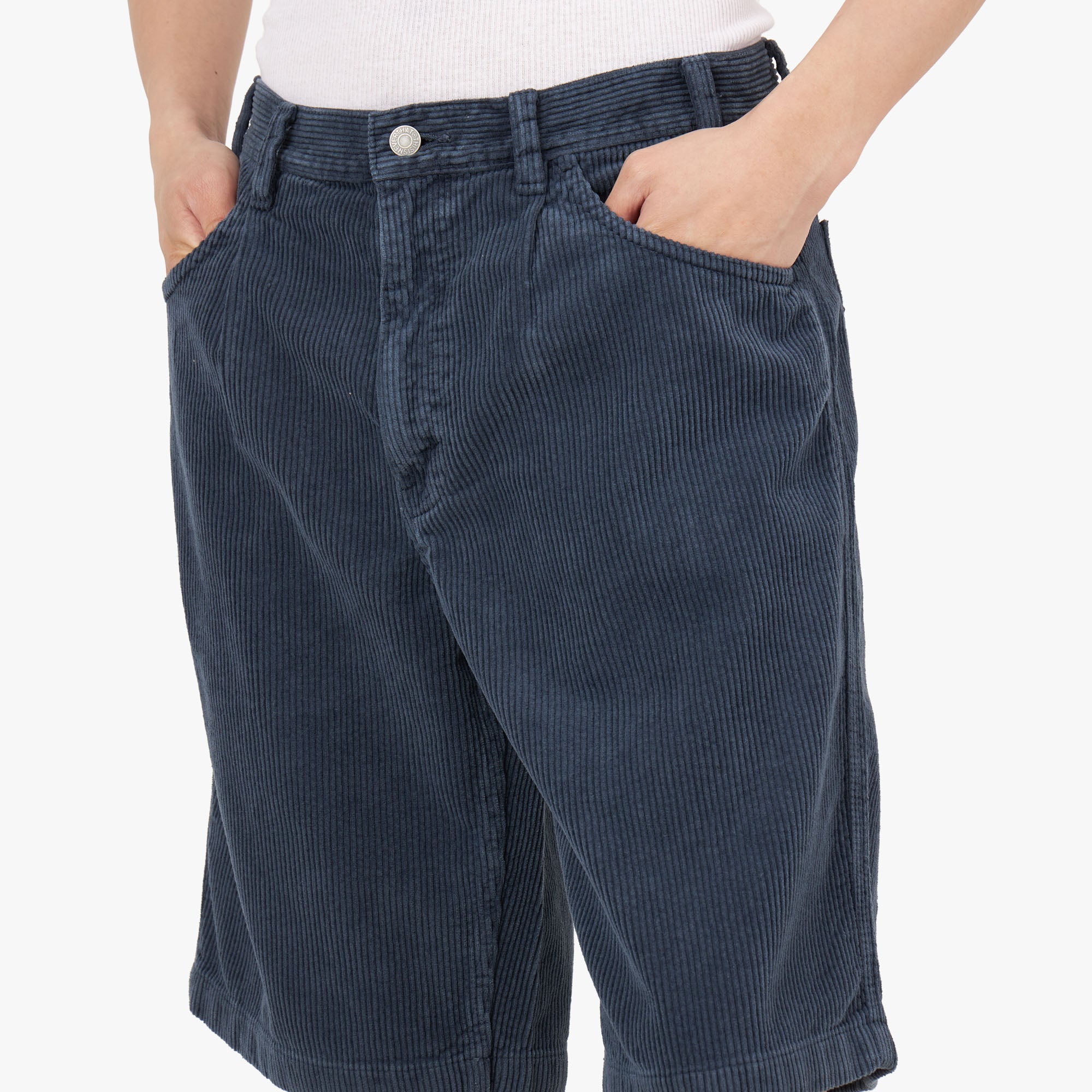  thisisneverthat Overdyed Corduroy Shorts / Off White、mySite、merchandisen