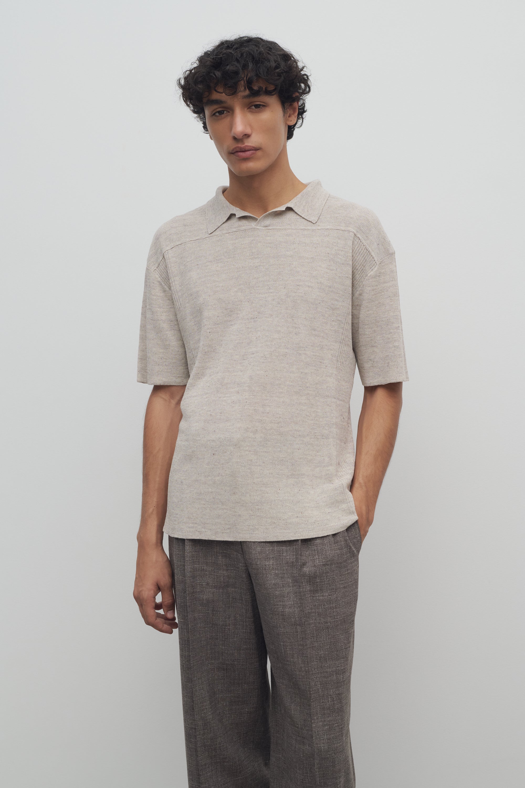 Reggie Top in Cotton and Linen、mySite、aoinhome