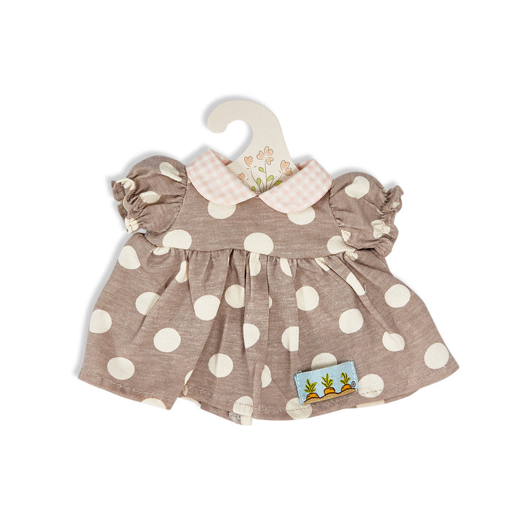 RETIRED - Kiddo's Closet Polka Dot Dress - Gray & Cream、mySite、g9winljtr