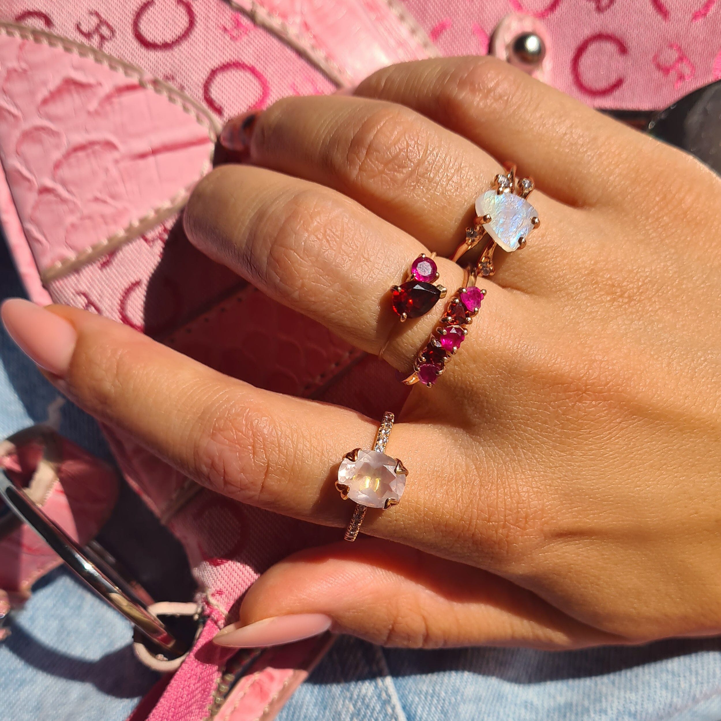 Raw Crystal Ring - Flow、mySite、hinf8tx79