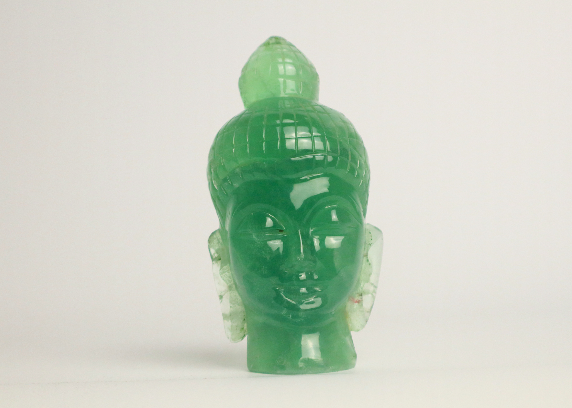 Buddha Head - Green Fluorite (15cm)、mySite、topwebapps