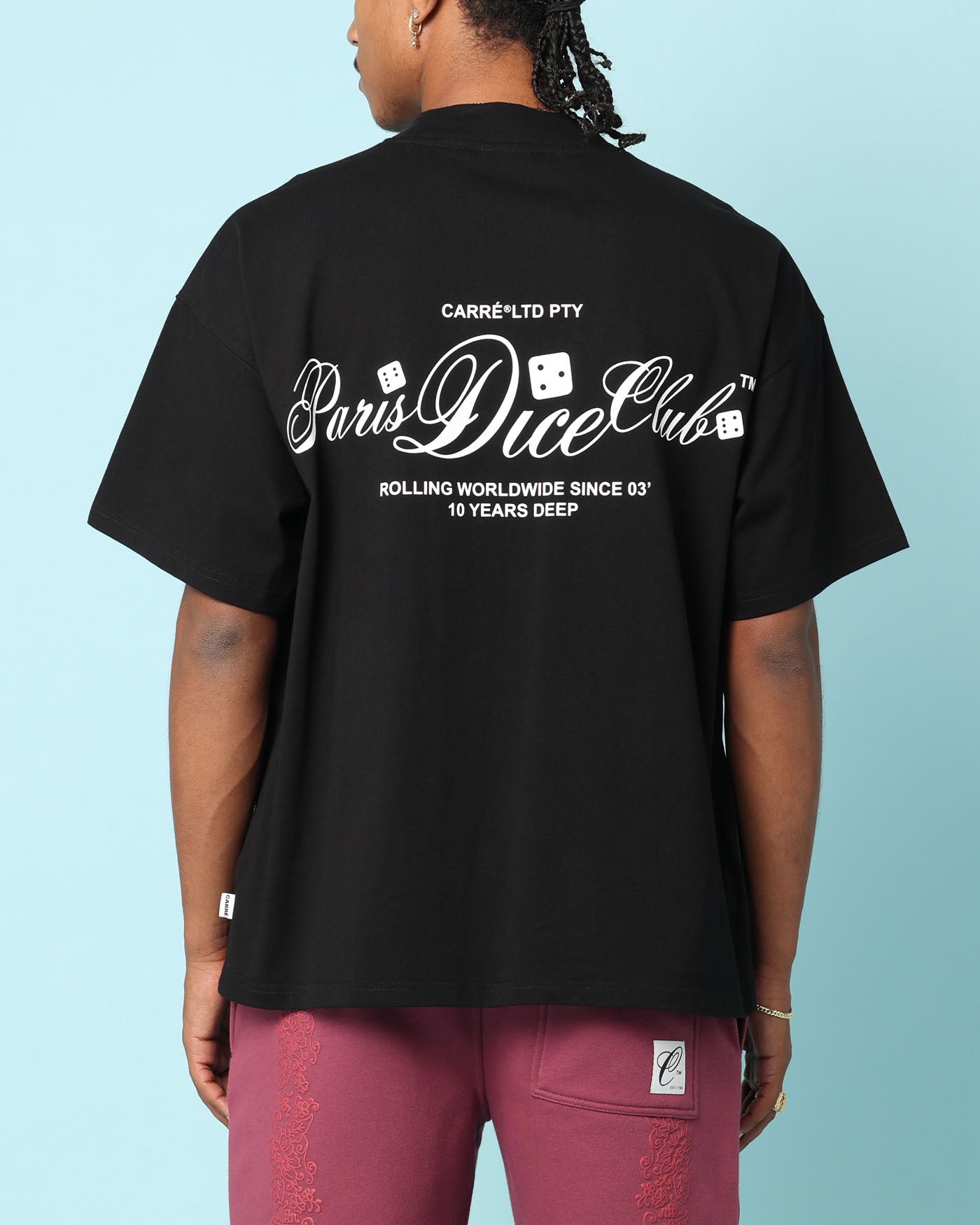 Carré Players Oversized T-Shirt Black、mySite、zt4zffjzw