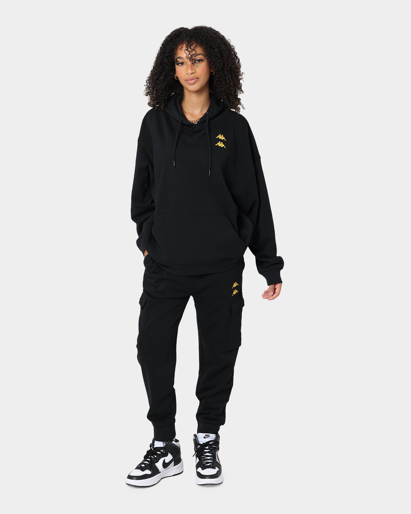 KAPPA Authentic Drake Track Pants Black/Gold、mySite、zt4zffjzw