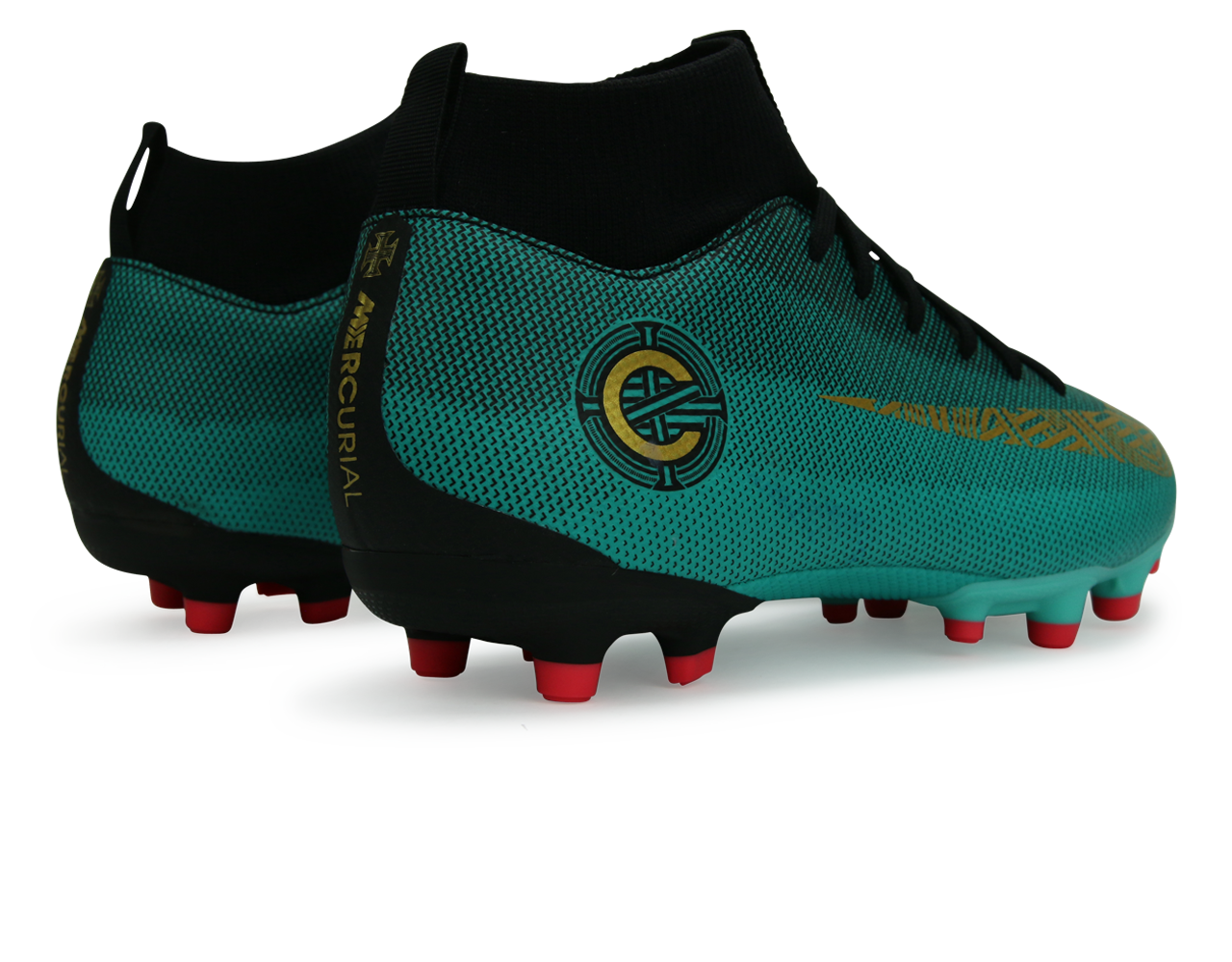 Nike Kids Superfly 6 Academy GS CR7 FG/MG Clear Jade/Black/Hyper Turquoise、mySite、noshort