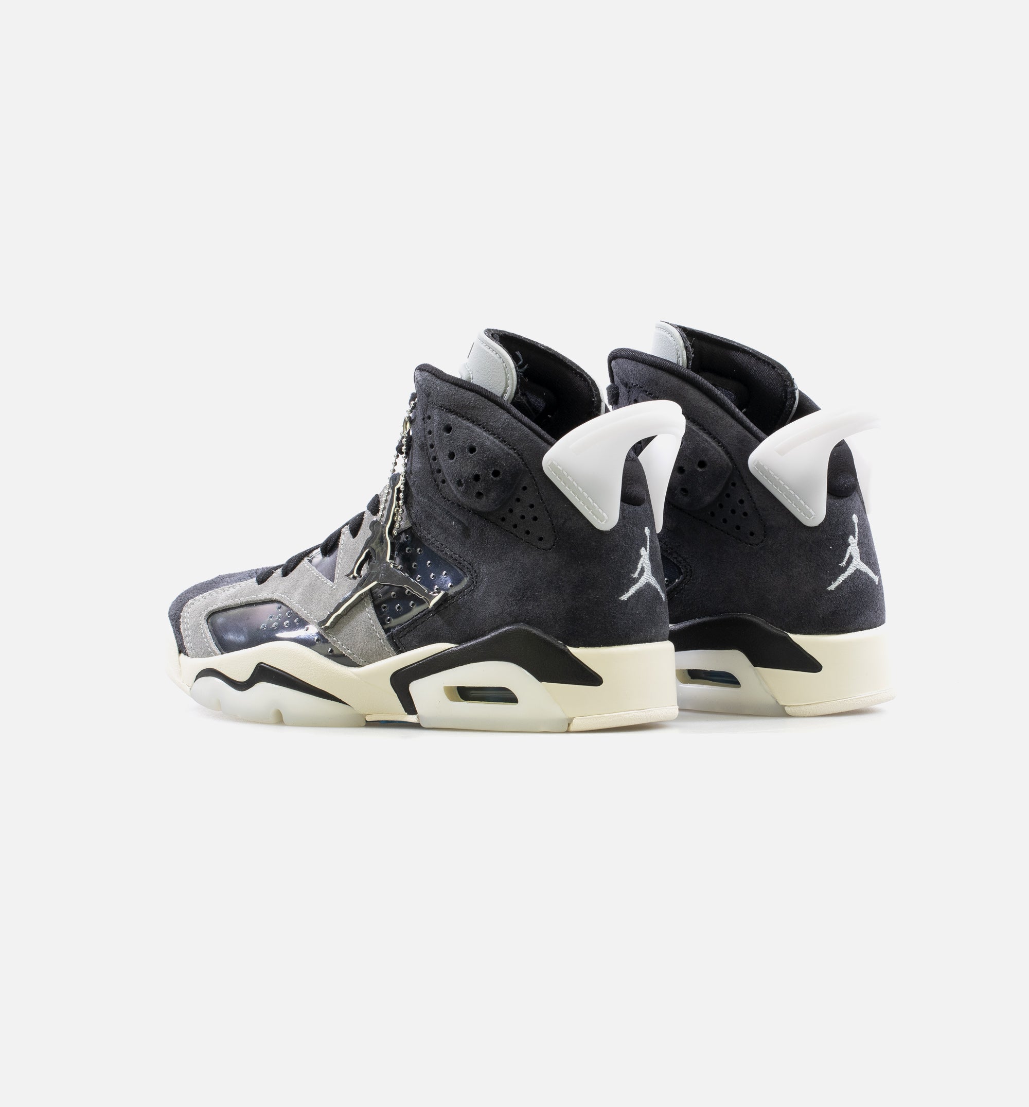 Air Jordan Retro 6 Tech Chrome Womens Lifestyle Shoe - Black/Grey、mySite、dreamappss