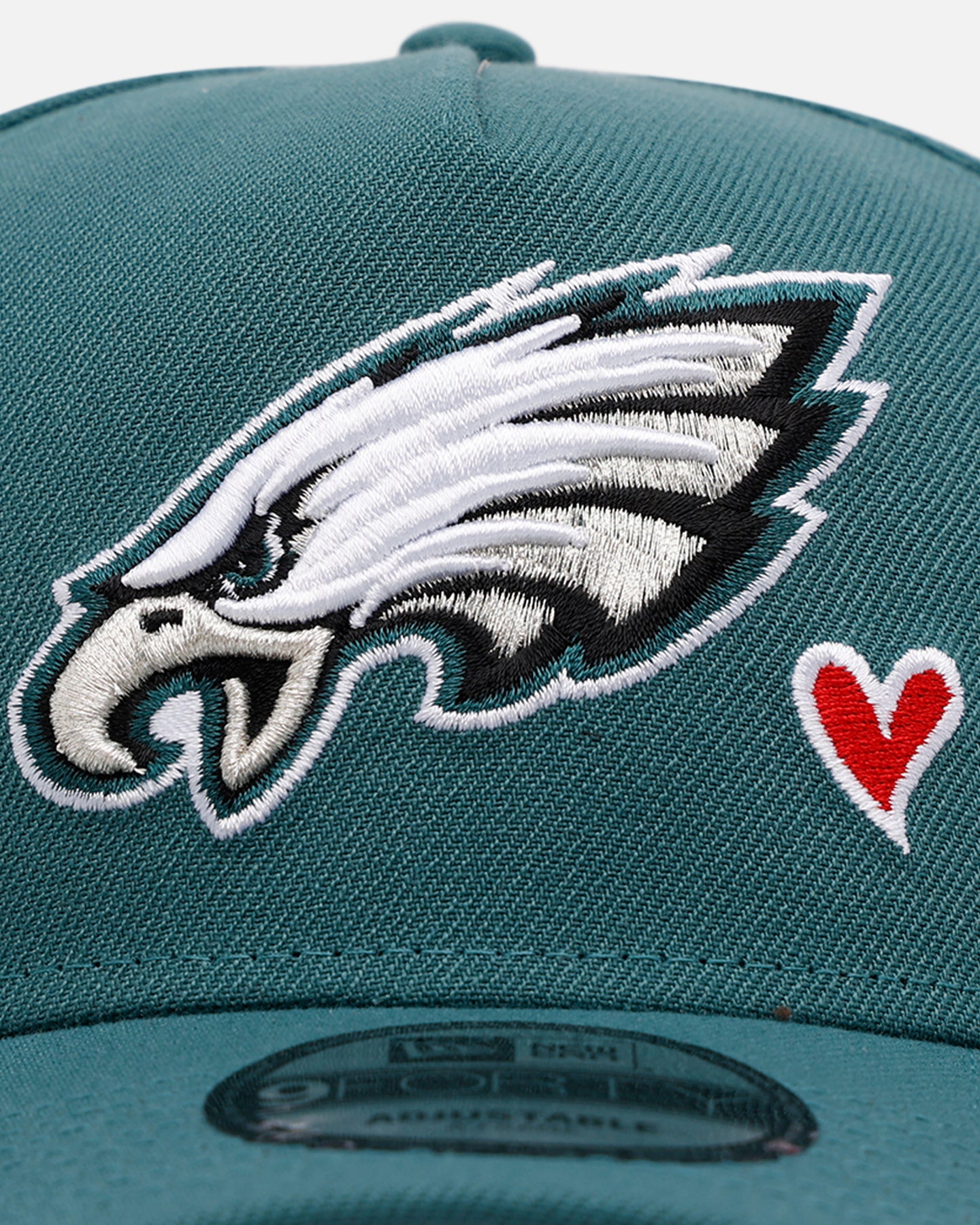 New Era Philadelphia Eagles 'Team Color Hearts' 9FORTY A-Frame Snapback Official Team Color、mySite、zt4zffjzw
