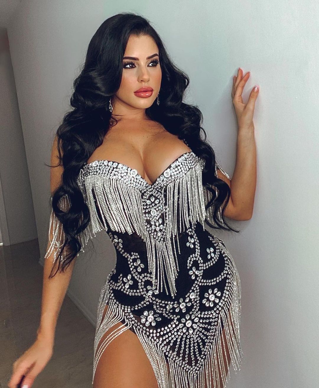  Camila Black Crystal Dress、mySite、merchandisen