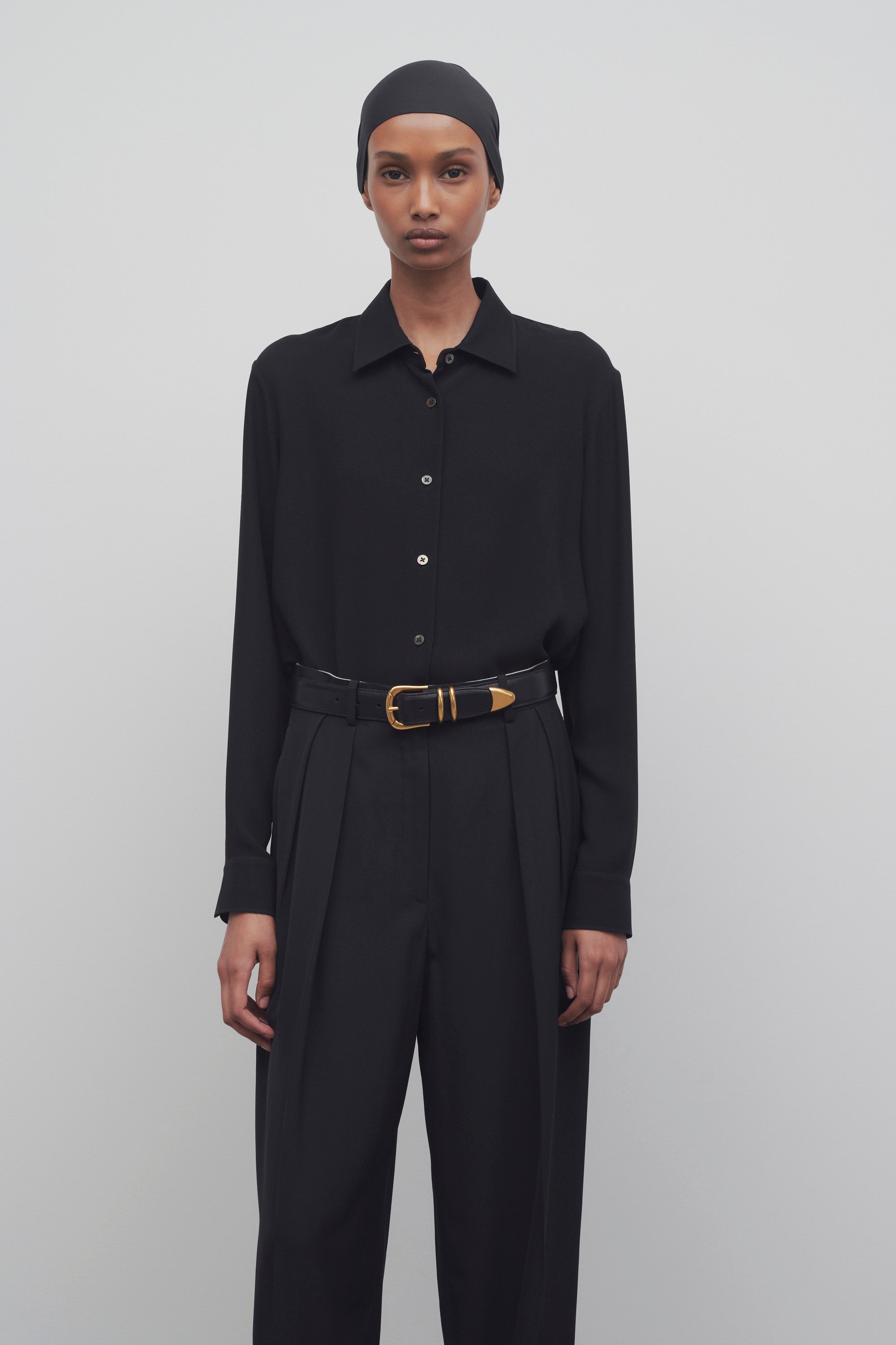 Maigret Shirt in Silk、mySite、aoinhome