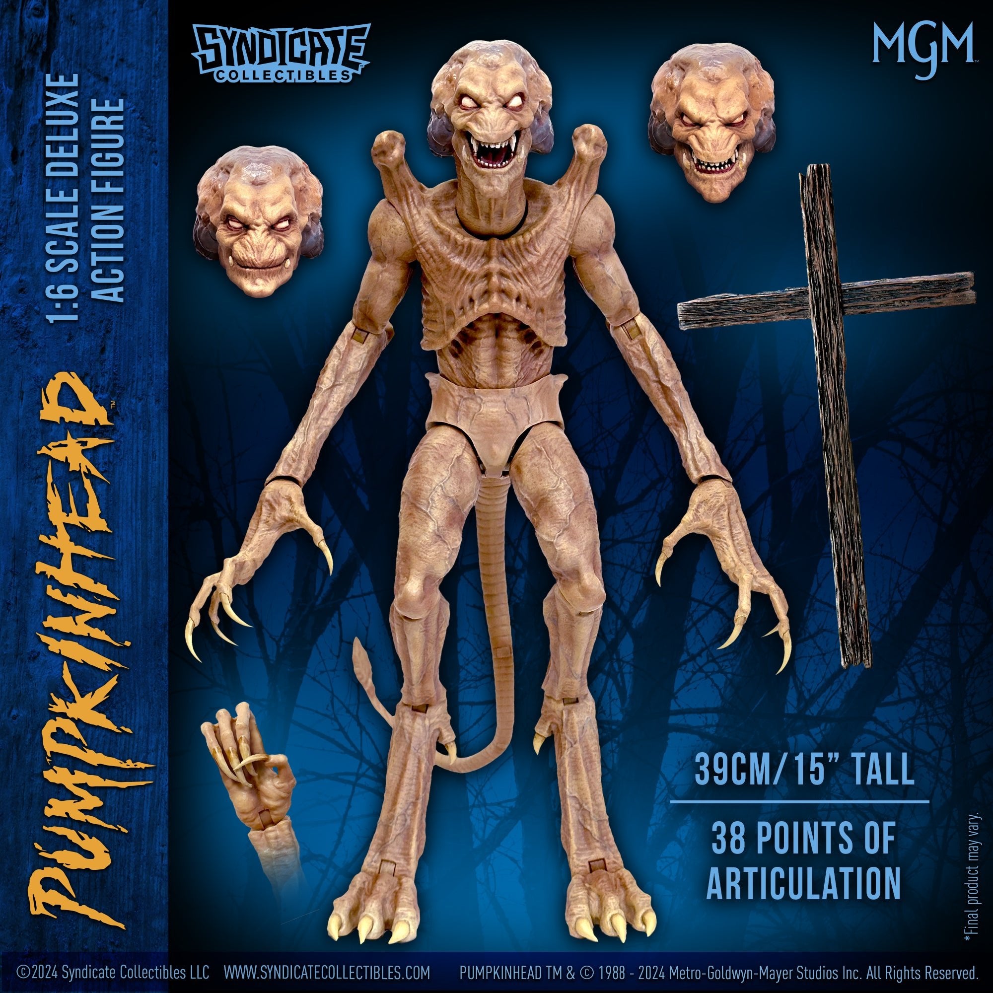 Syndicate Collectibles Deluxe Limited Edition Pumpkinhead (1:6 Scale)、mySite、hgirdovlk