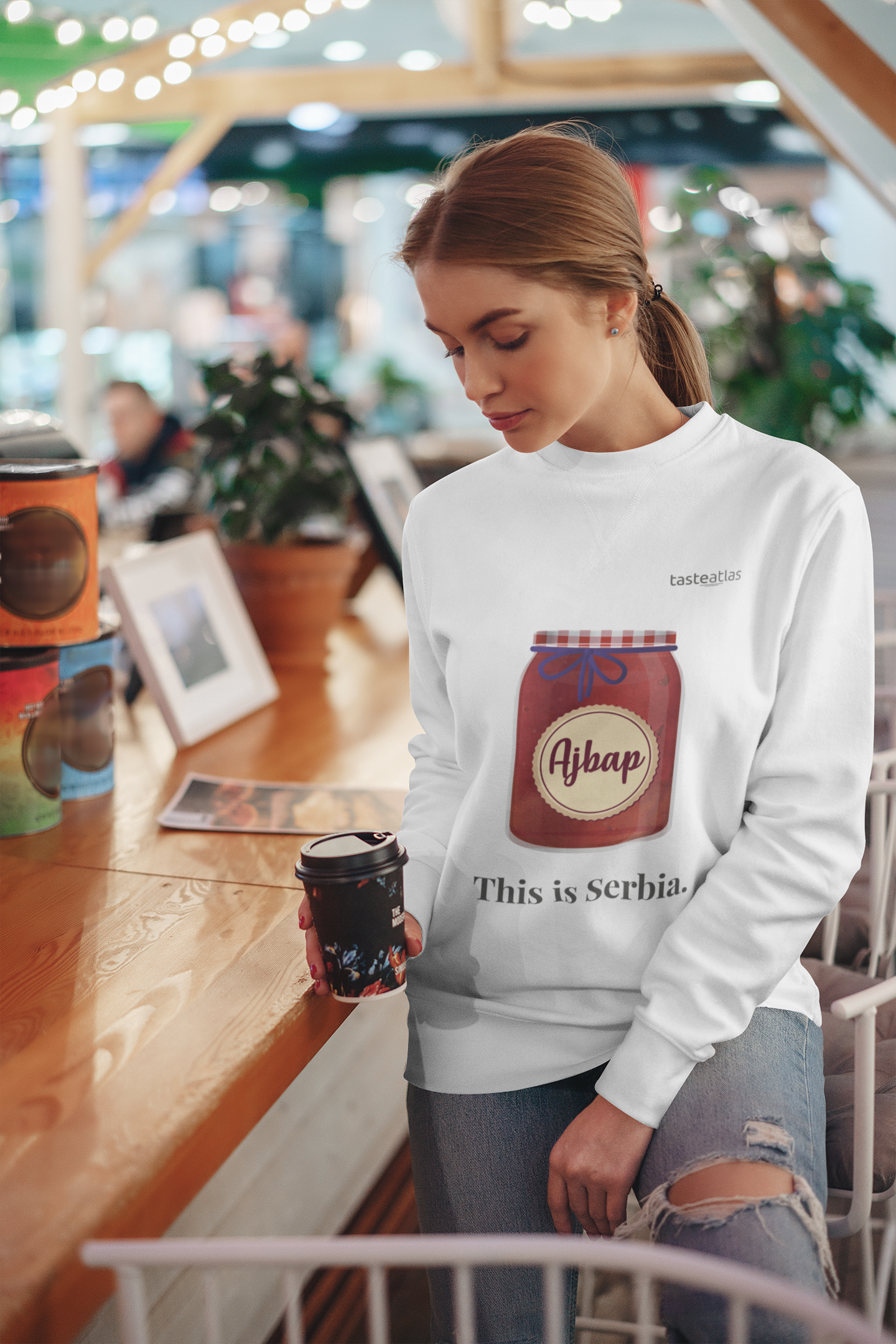 Ajvar This Is Serbia Unisex Sweatshirt、mySite、camillekostekn