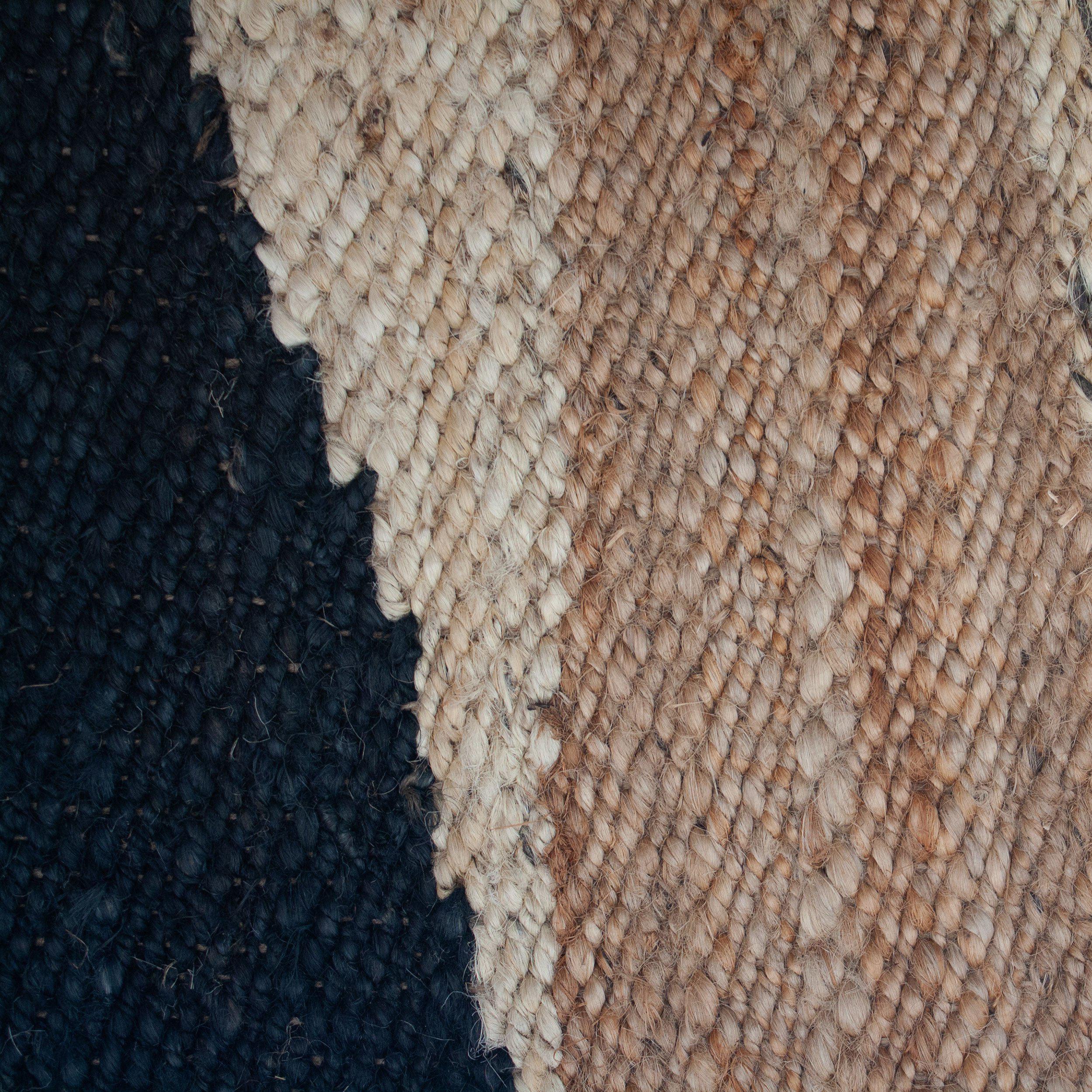 Margeaux Landscape Jute Rug Black、mySite、gigharbornorthrealestate