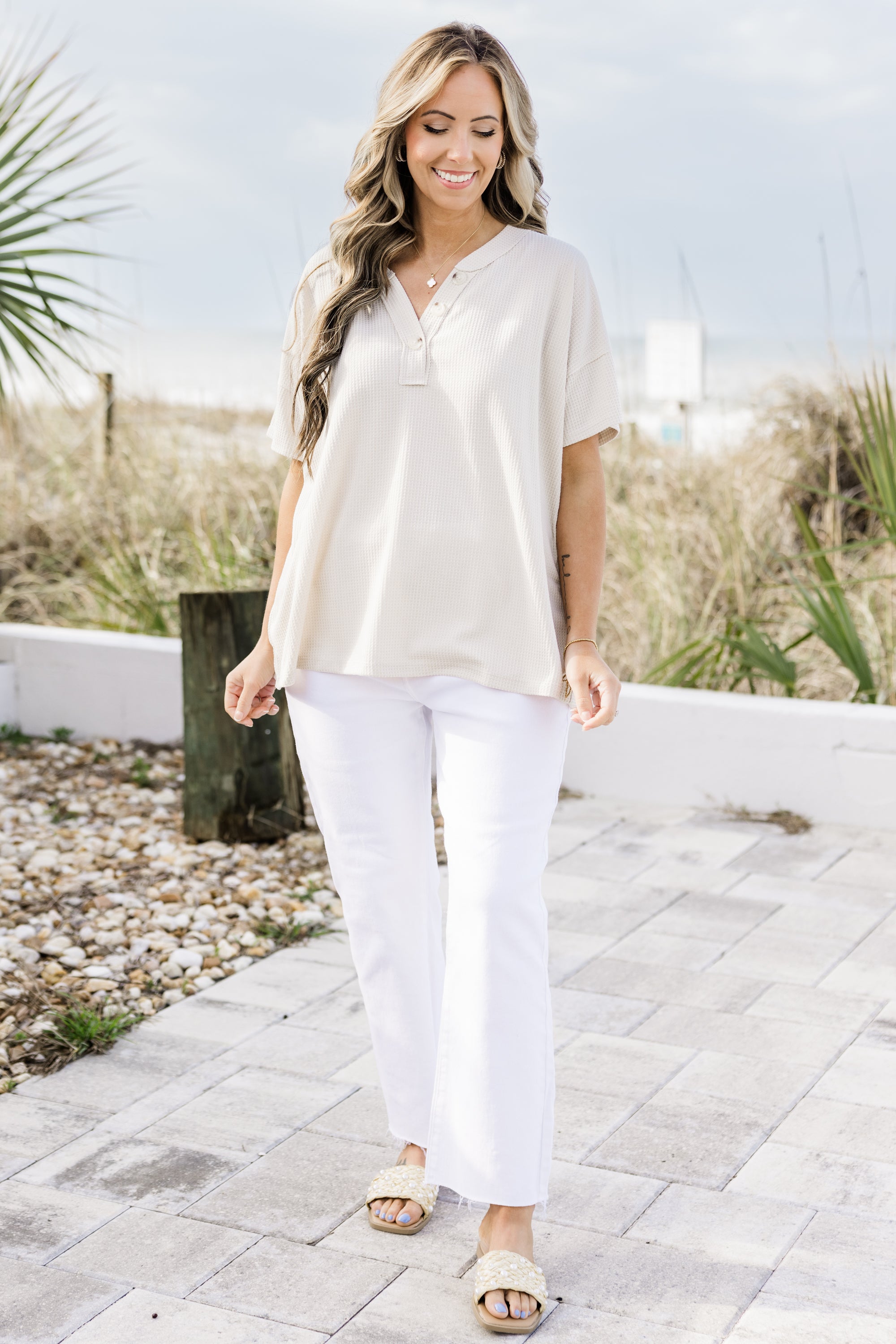  Wildflower Top, Oatmeal、mySite、justintrudeaud