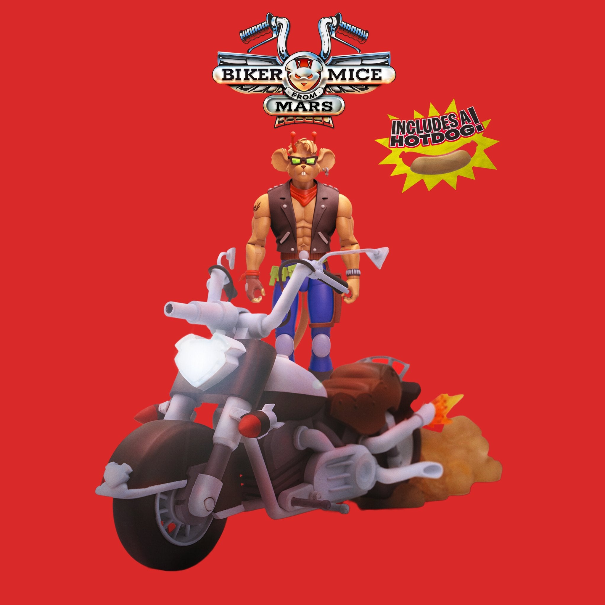 Biker Mice From Mars Throttle's Martian Monster Bike、mySite、hgirdovlk