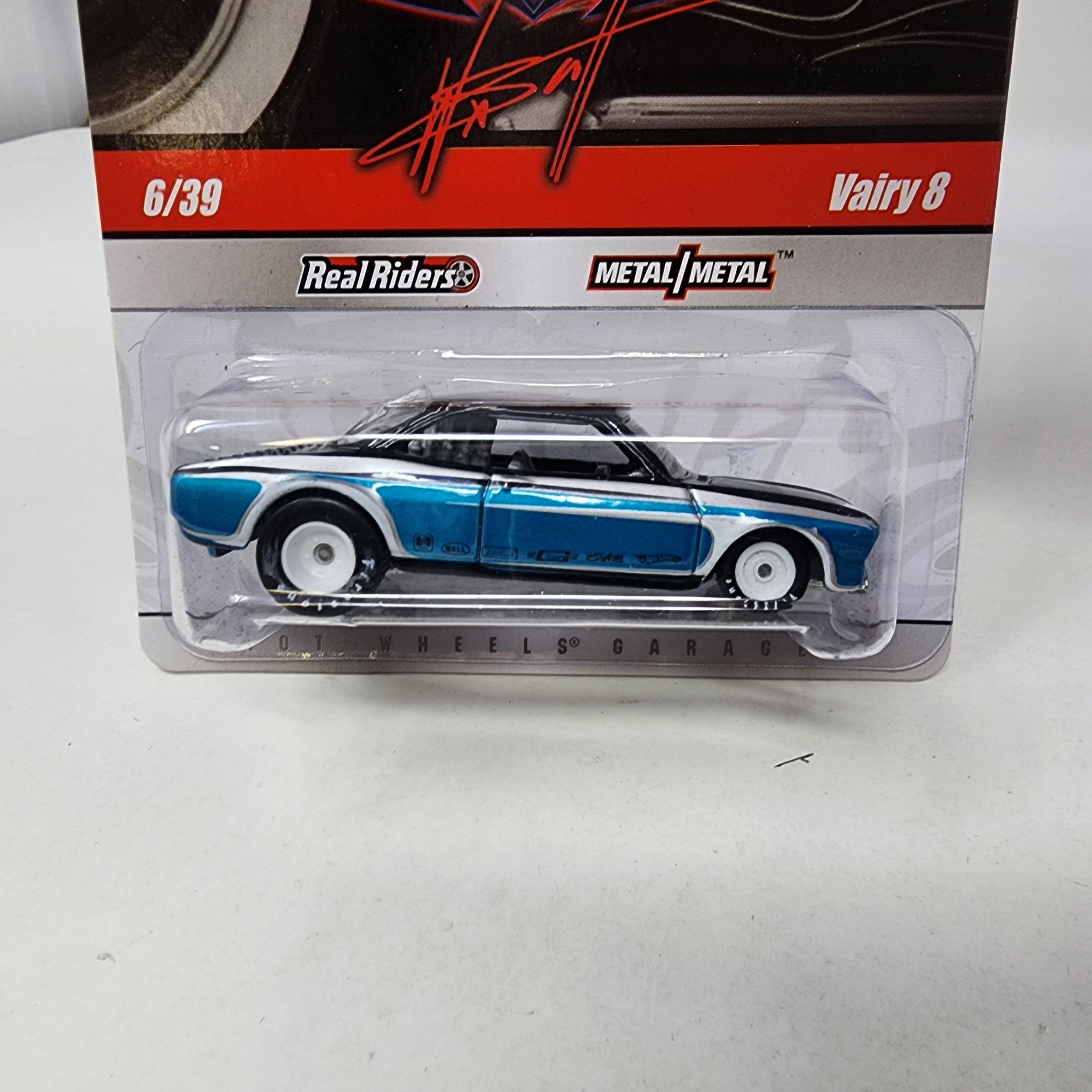 Vairy 8 * Black/Blue * Hot Wheels Garage Wayne's、mySite、hgirdovlk