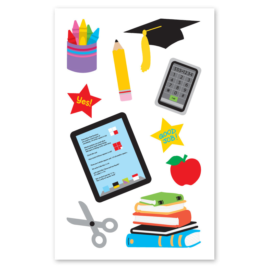  School Stuff Stickers、mySite、ghnorth