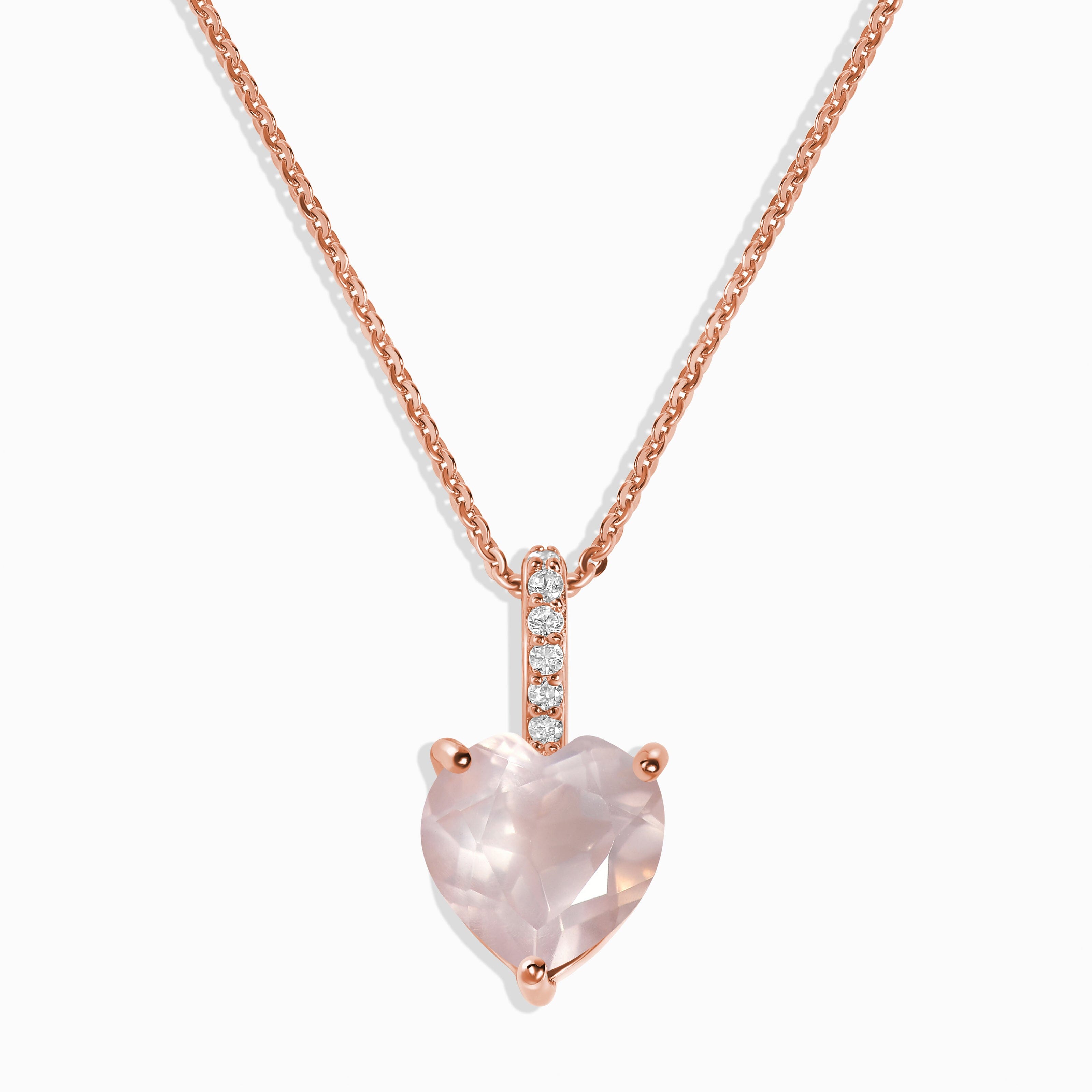 Rose Quartz Necklace - By Your Side、mySite、hinf8tx79