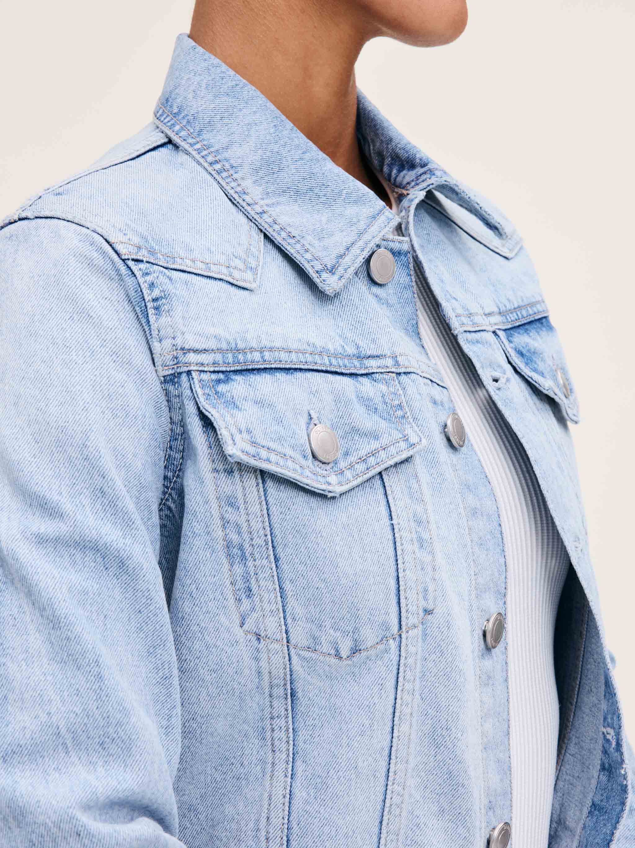 DL1961 Vika Jacket, Blue Mist、mySite、noshort