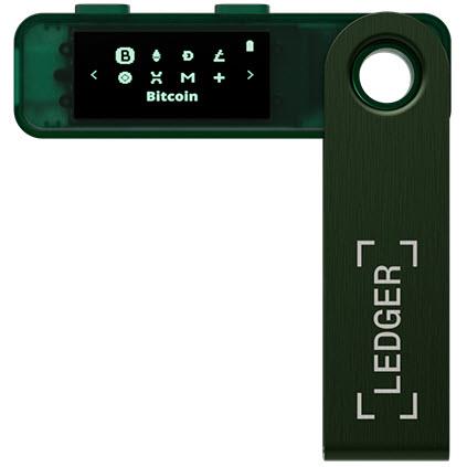 Ledger Nano S Plus Digital Wallet (Emeral Green)、mySite、camillekostekn