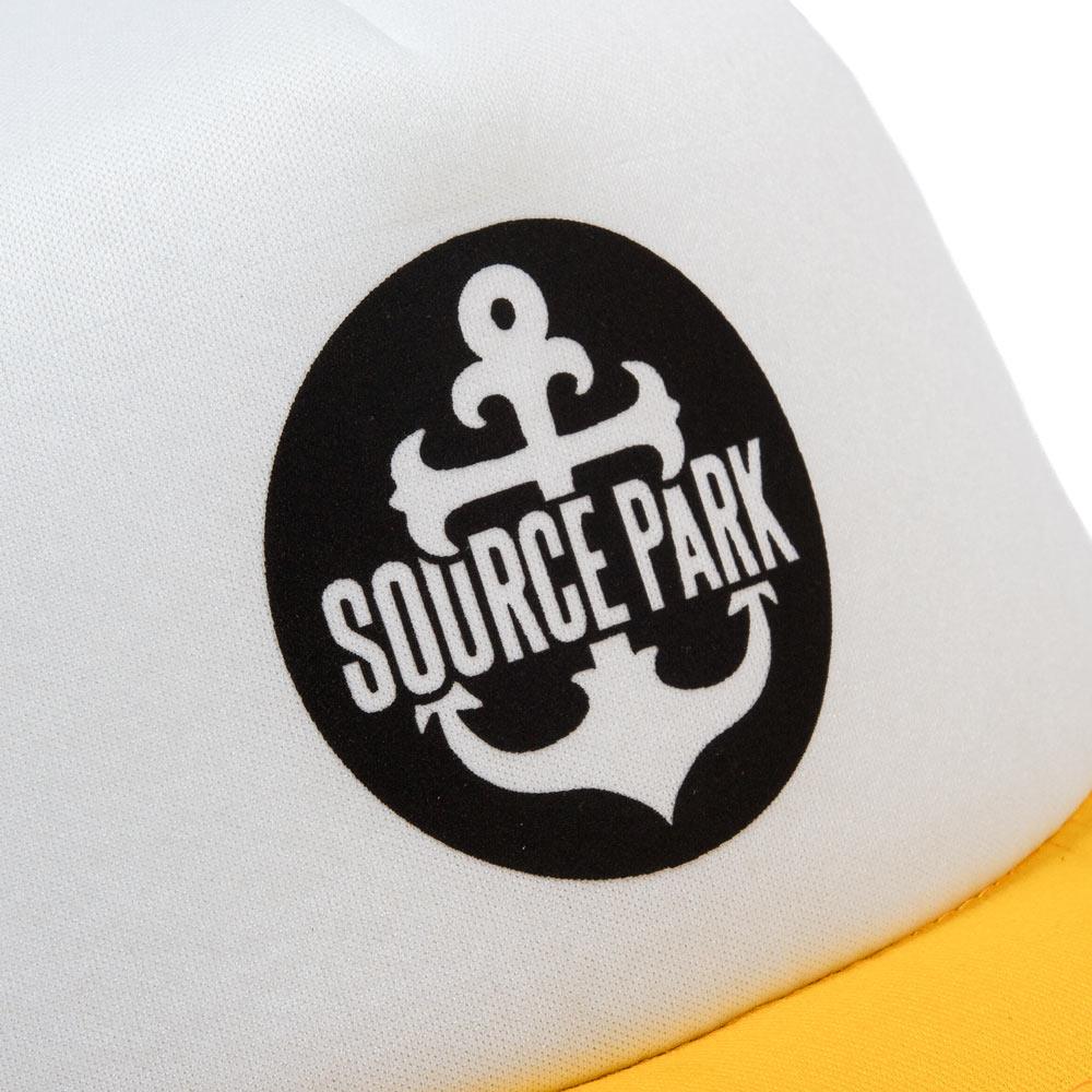  Source Park Trucker Hat - Sunflower/White、mySite、merchandisen