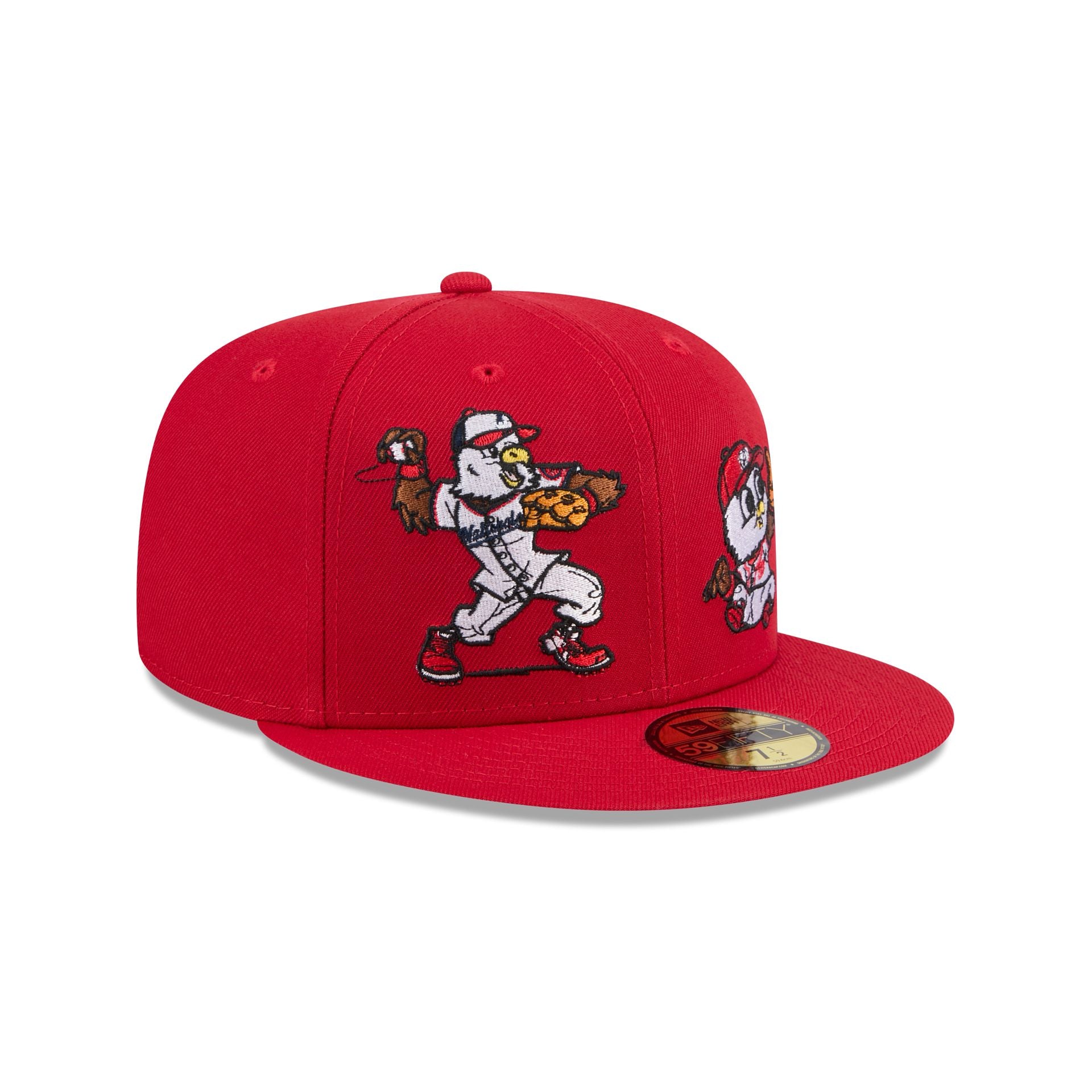 Washington Nationals Generation Mascots 59FIFTY Fitted Hat、mySite、vikingsvslions